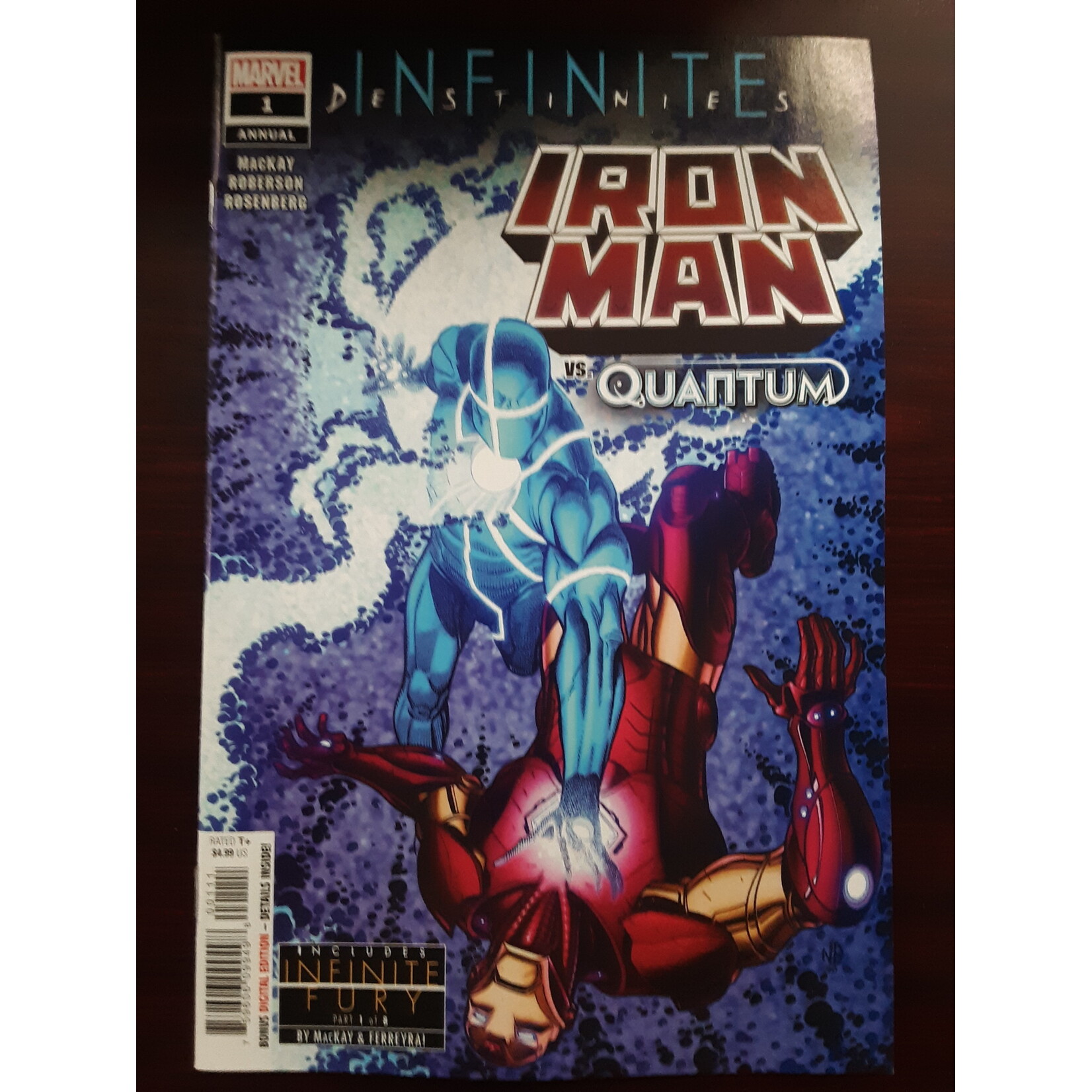 Marvel Comics Iron Man 2020 #1 Annual (Res)