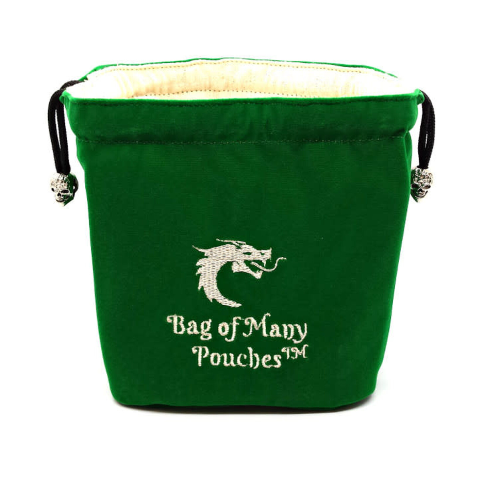 Old School Dice Old School Bag of Many Pouches Green