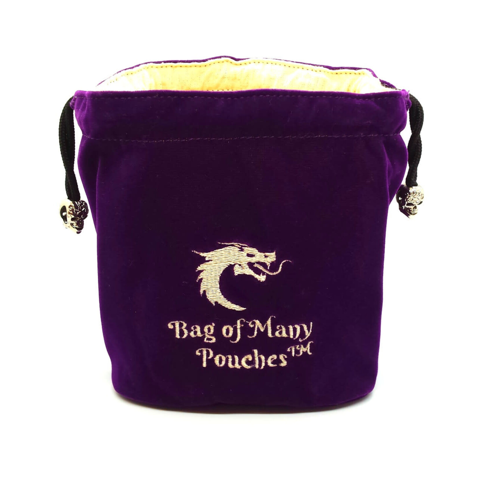 Old School Dice Old School Bag of Many Pouches Purple