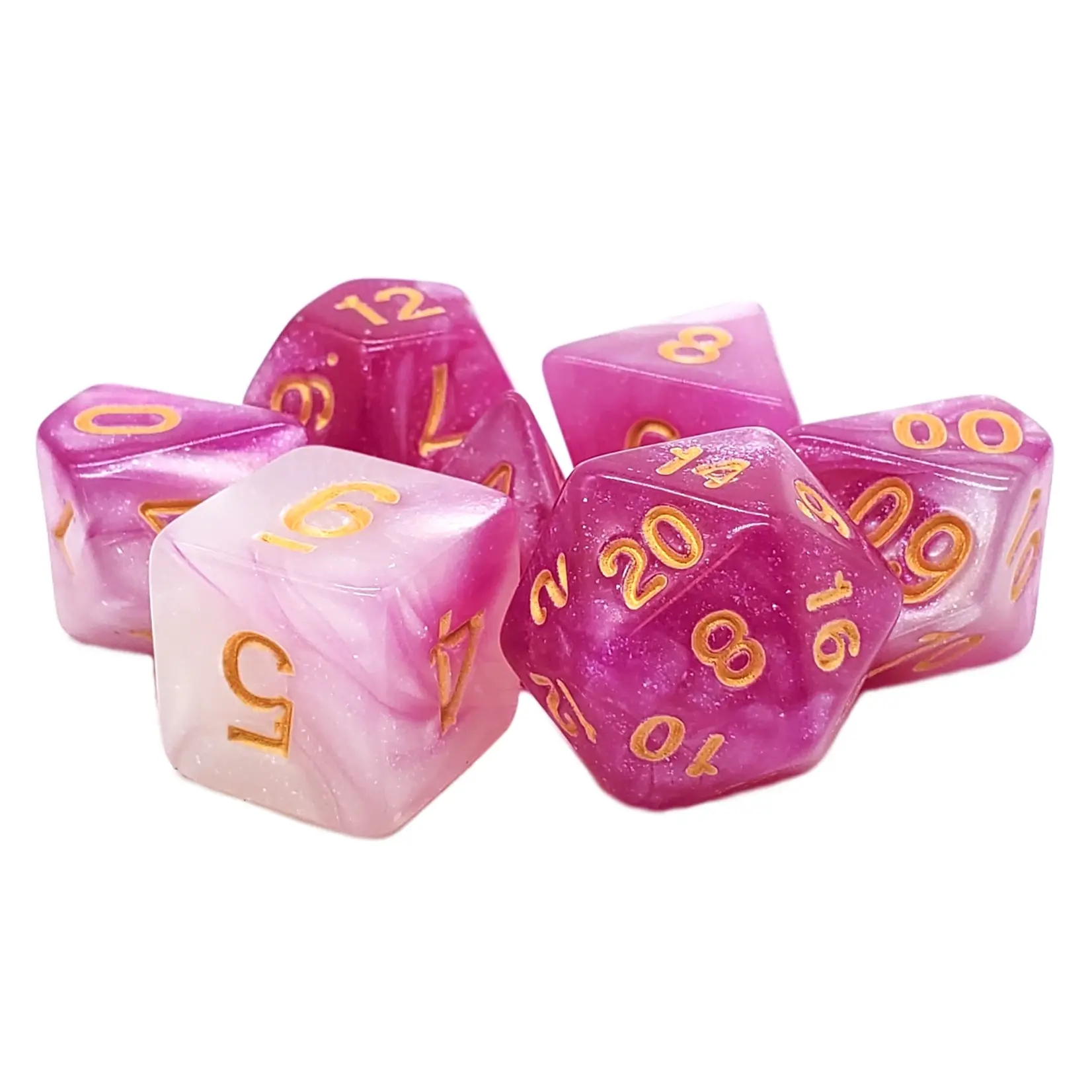 Old School Dice Old School Galaxy 7ct dice First Kiss