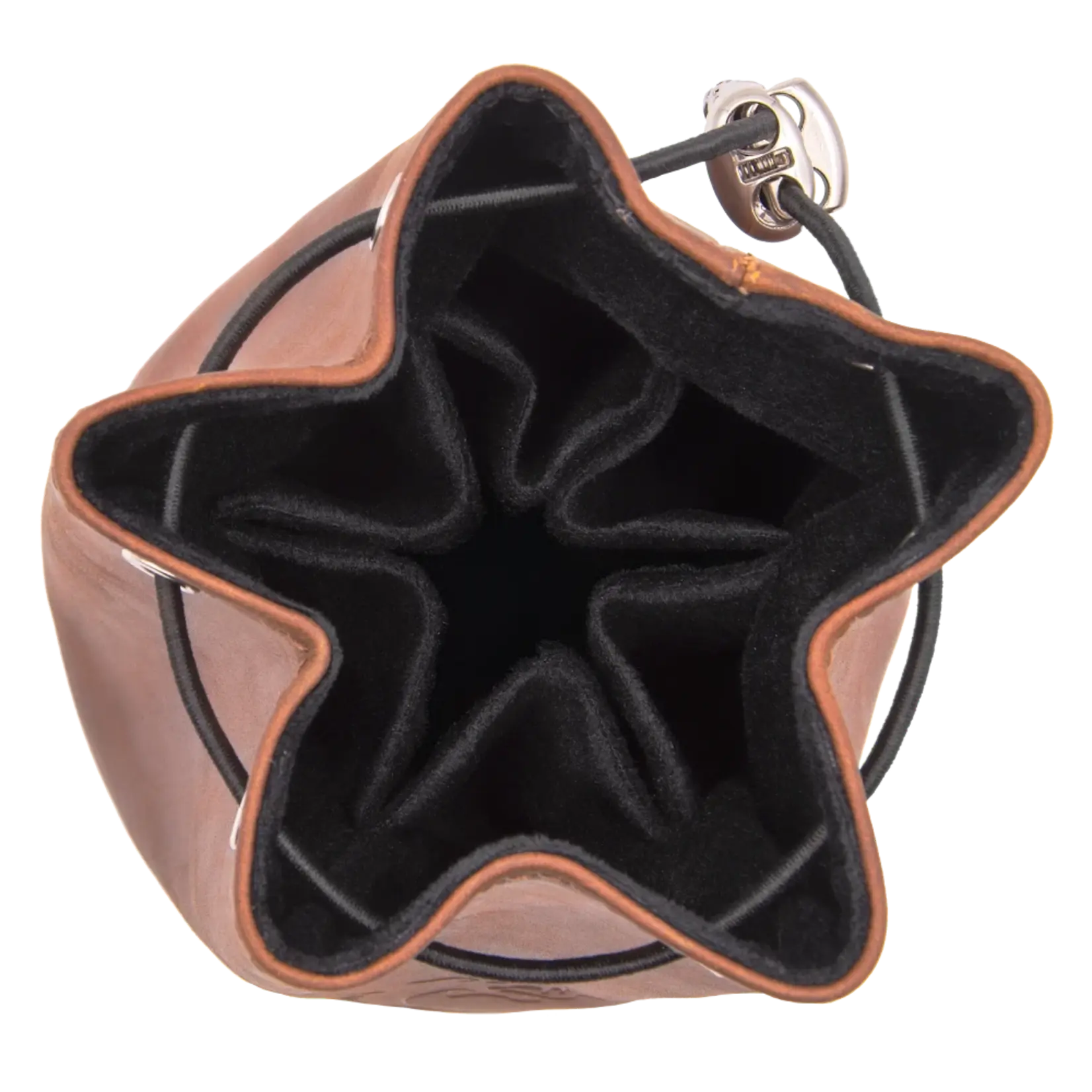 Old School Dice Old School Ultimate Bag of Many Pouches Brown Leather