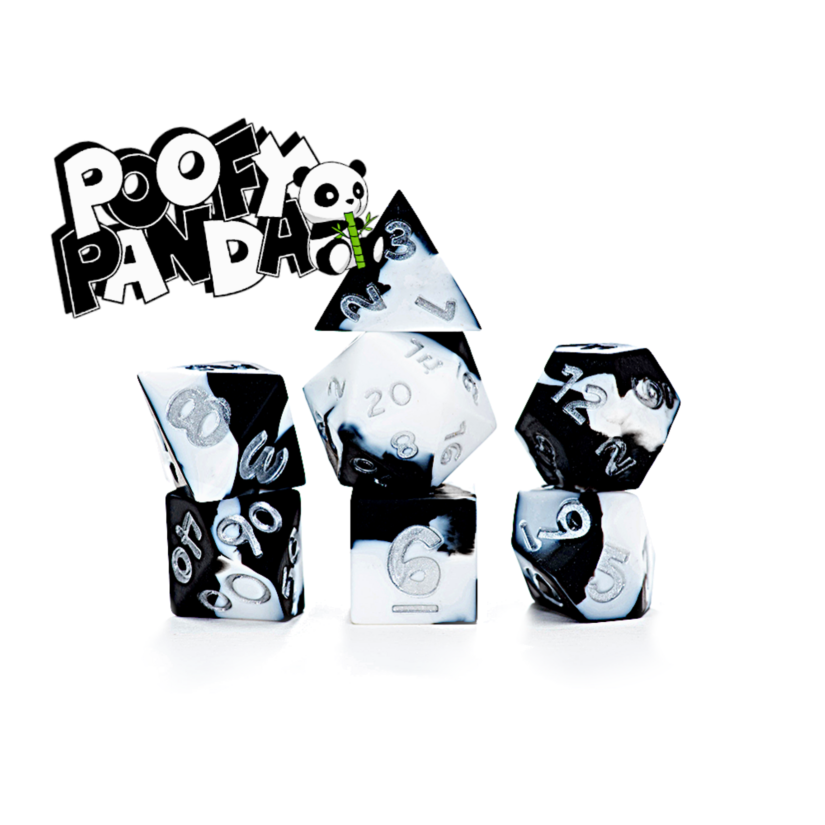 Gate Keeper Games Anti-Stress Dice  Silicone - Poofy Panda