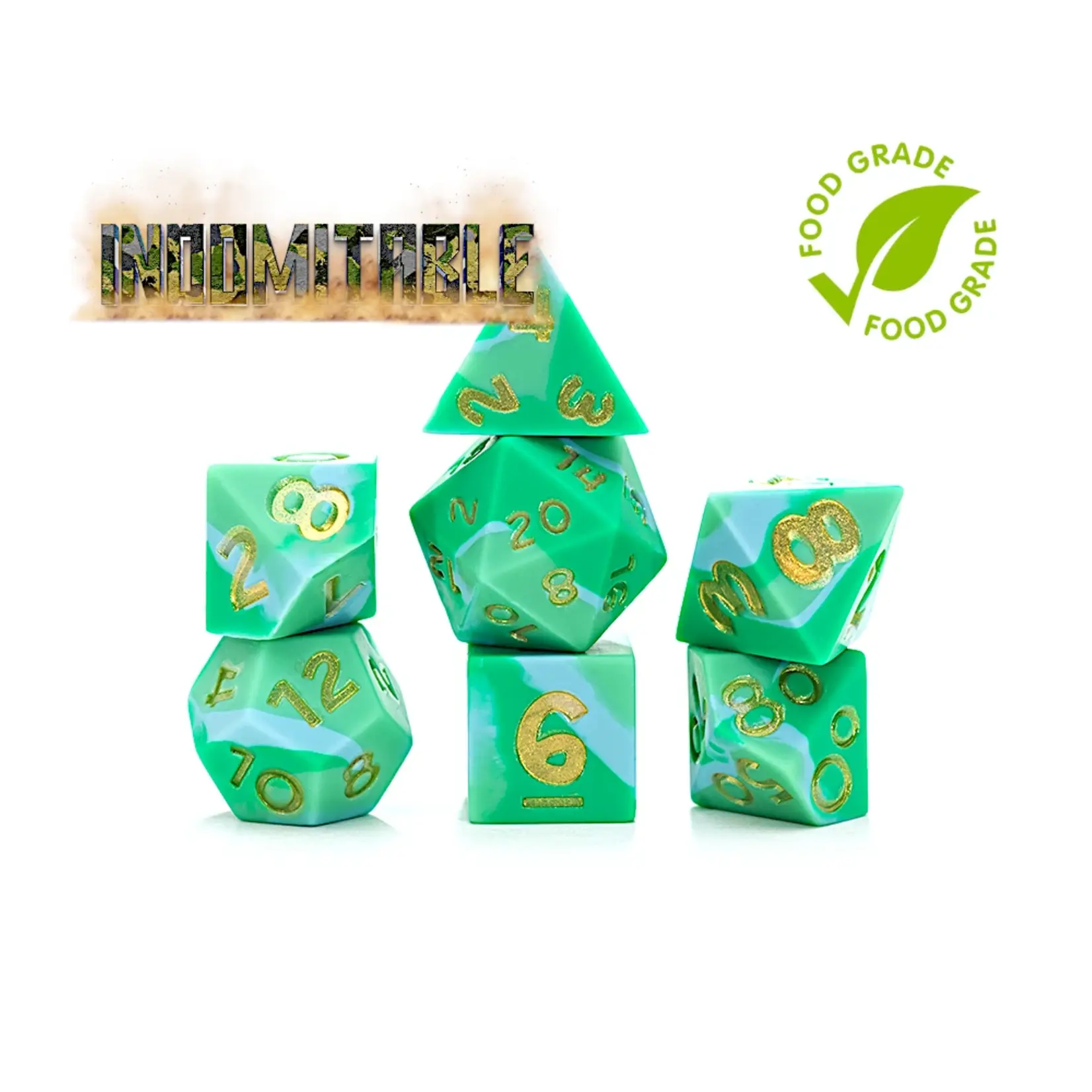 Gate Keeper Games Anti-Stress Dice  Silicone - Indomitable