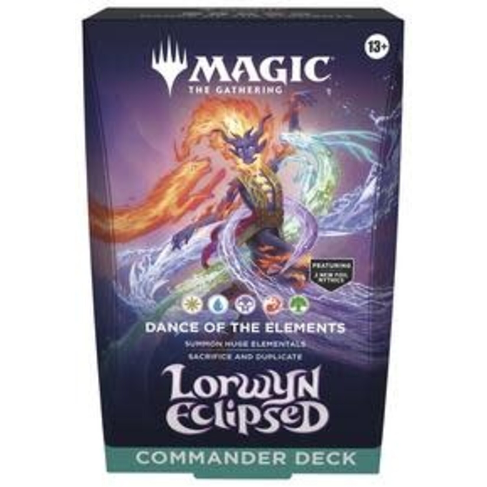 Wizards of the Coast MTG Lorwyn Eclipsed Commander Deck [DANCE OF THE ELEMENTS]