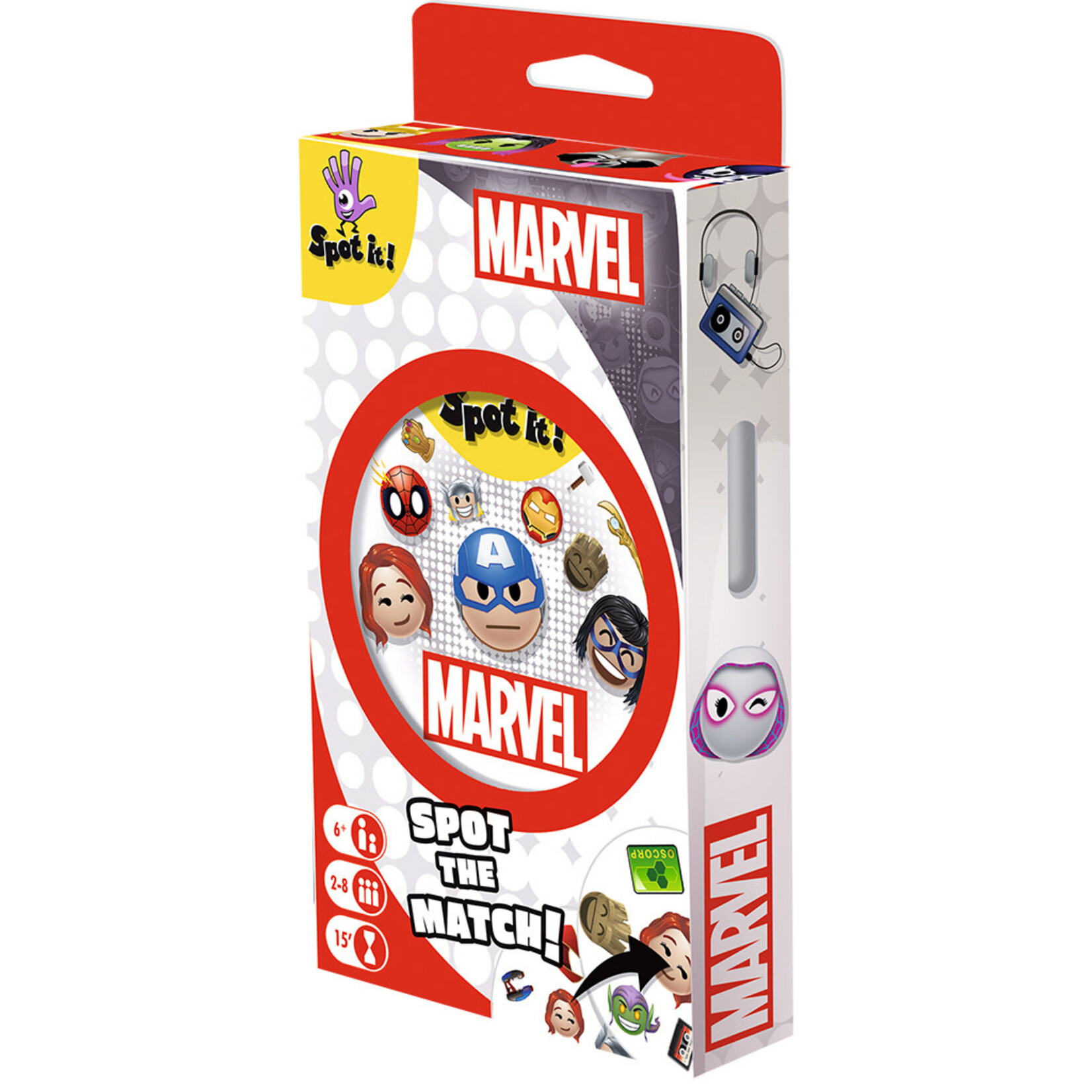 dobble game Spot It! Marvel