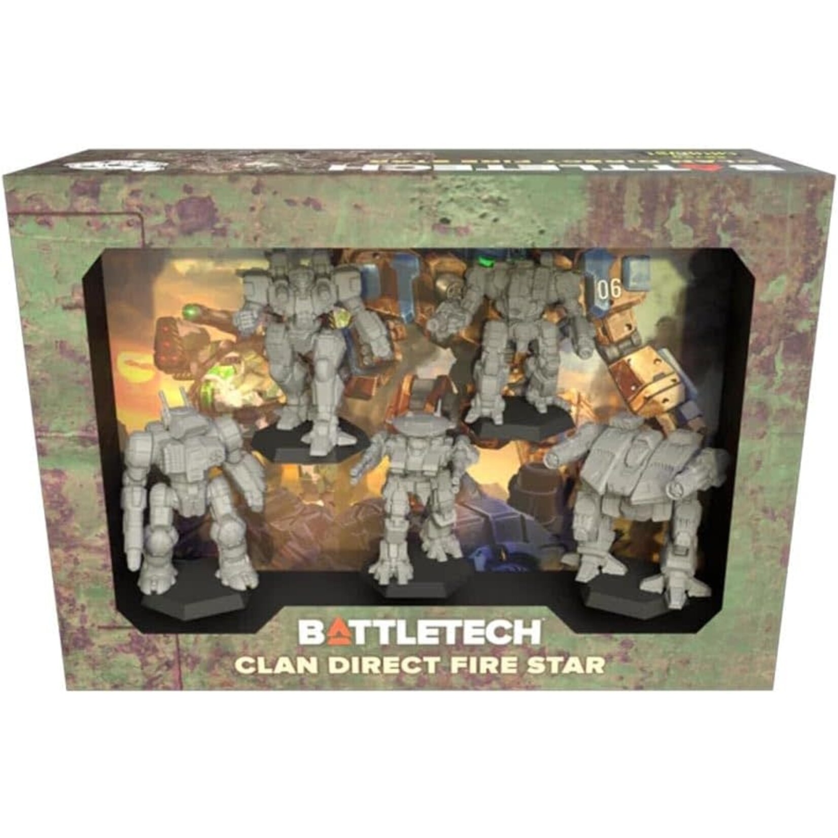 Catalyst BattleTech Clan Direct Fire Star