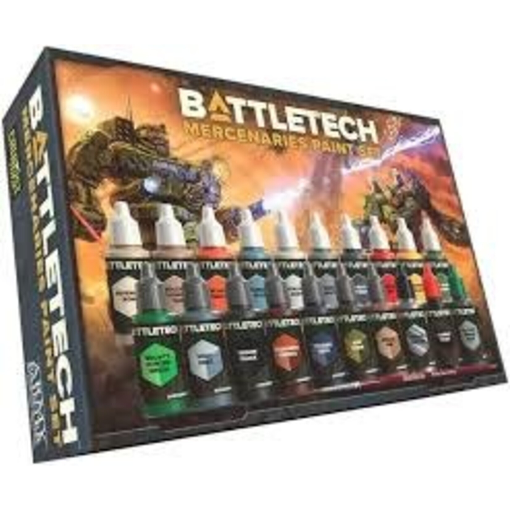 Catalyst BattleTech Mercenaries Paint Set