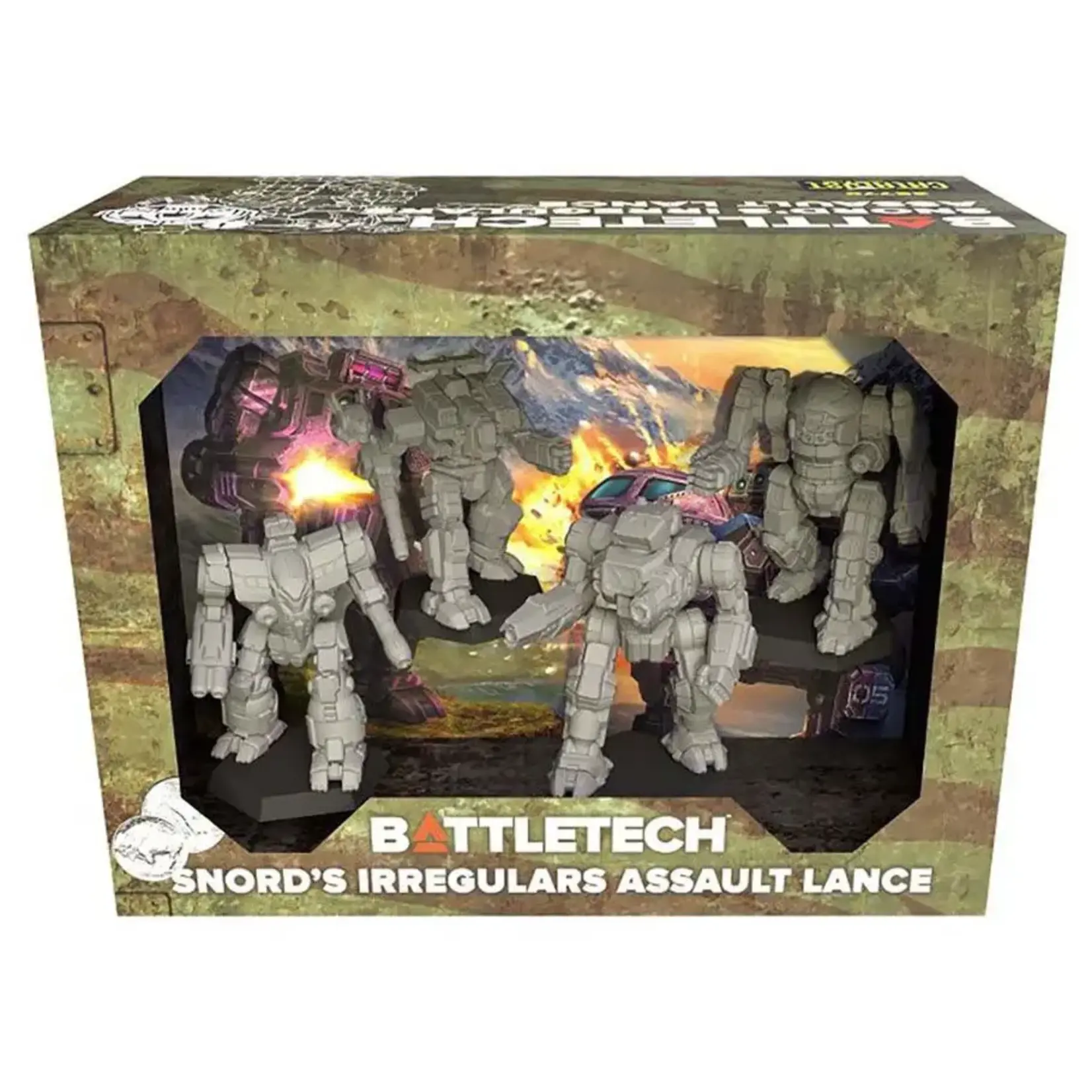 Catalyst BattleTech Snords Irregulars Assault Lance