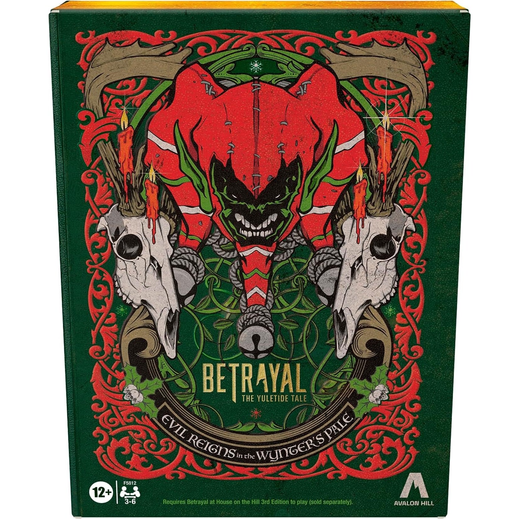 Avalon hill Betrayal At House on the Hill: Yuletide Tale, Evil Reigns in the Wynter's Pale
