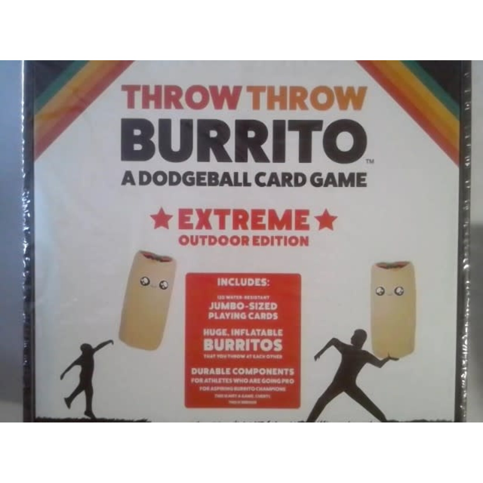Exploding Kittens Throw Throw Burrito Extreme Outdoor Edition