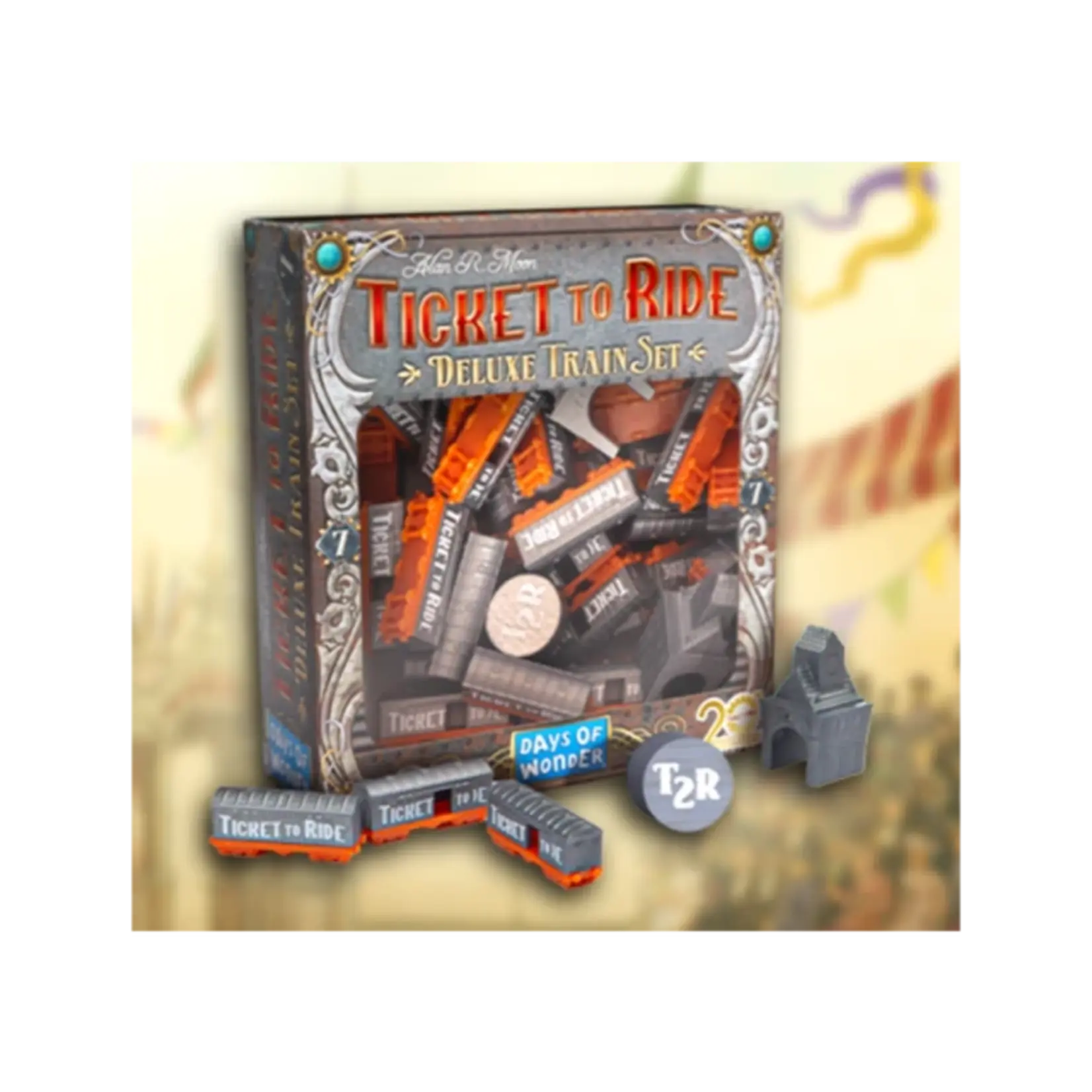 Asmodee Ticket to Ride Deluxe Train #7