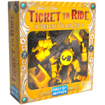 Asmodee Ticket to Ride Deluxe Train Set Yellow