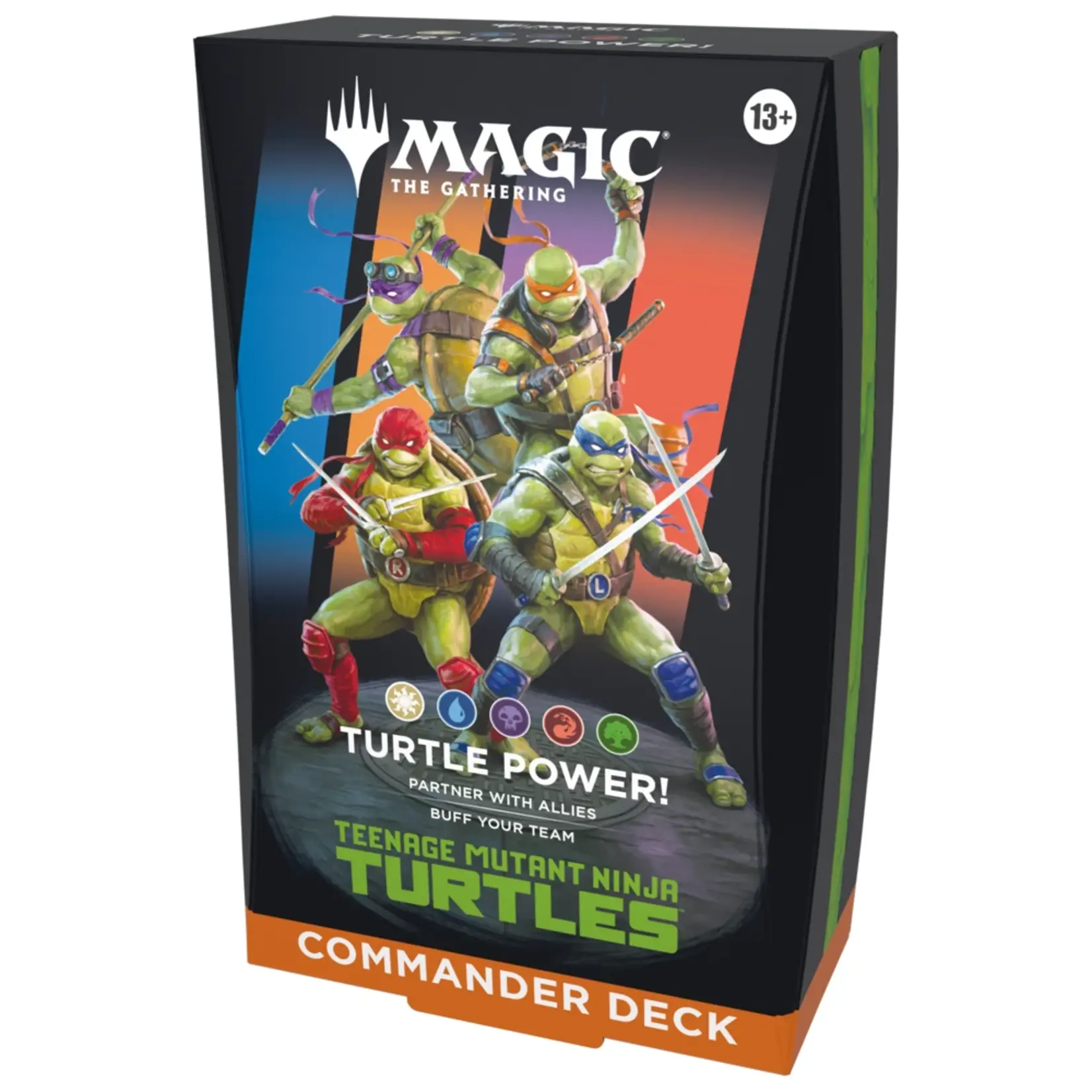 Wizards of the Coast MTG Teenage Mutant Ninja Turtles Commander Deck [TURTLE POWER!]