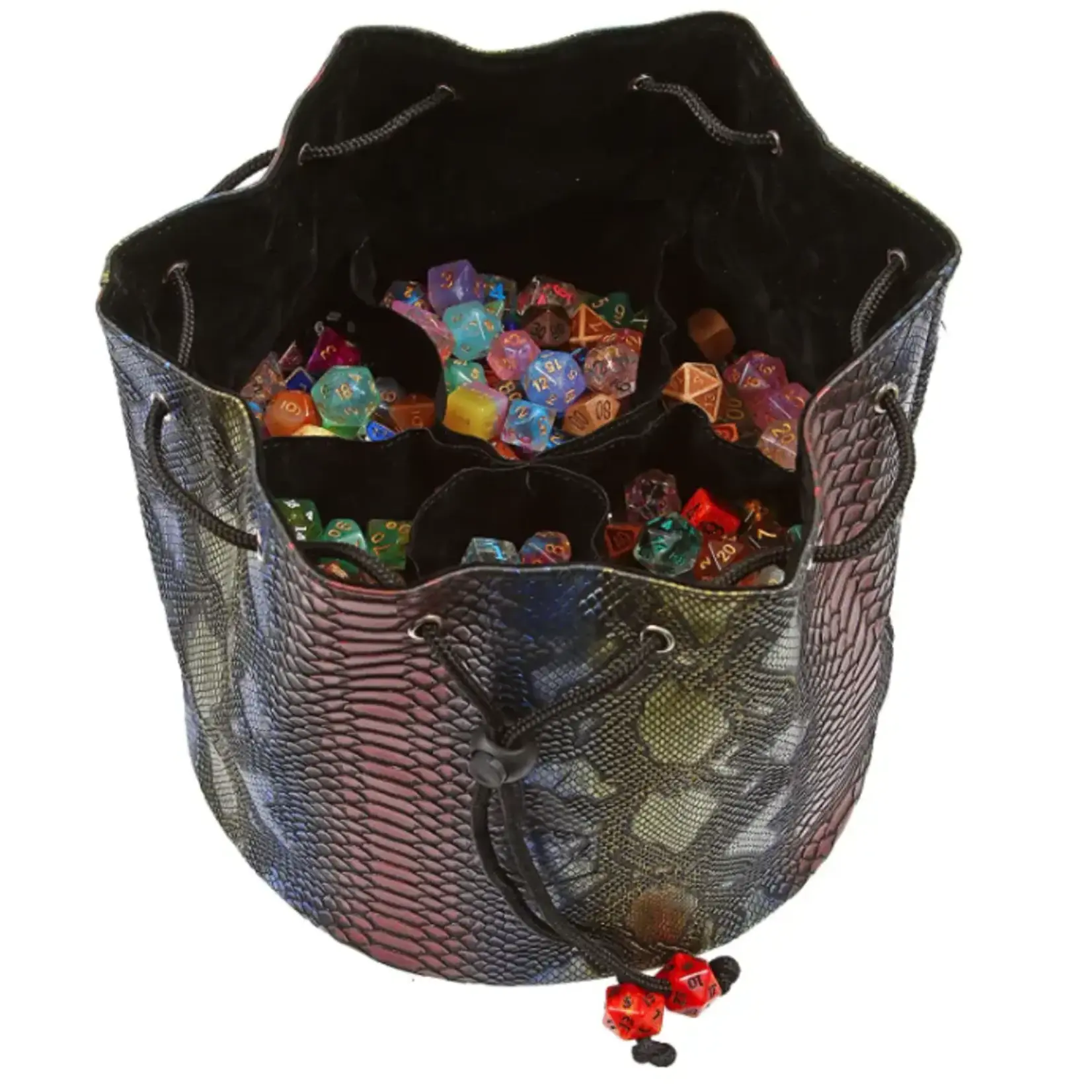 Forged Pouch of the Endless Hoard Dice Bag - Rainbow