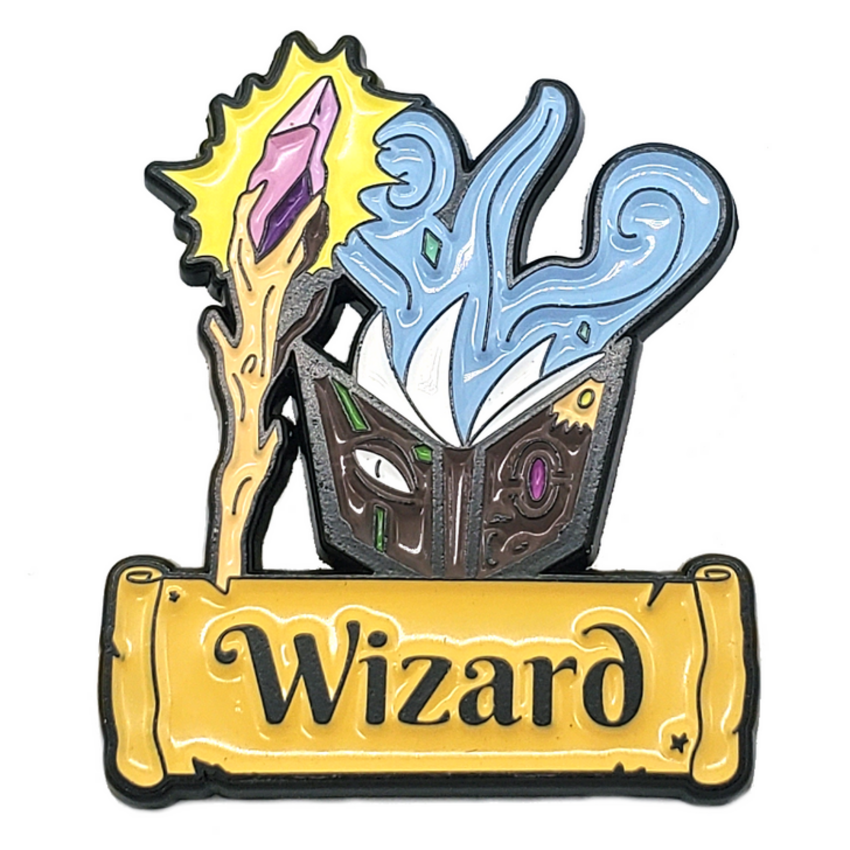 Old School Dice Old School Dice Collectible Pin - Wizard