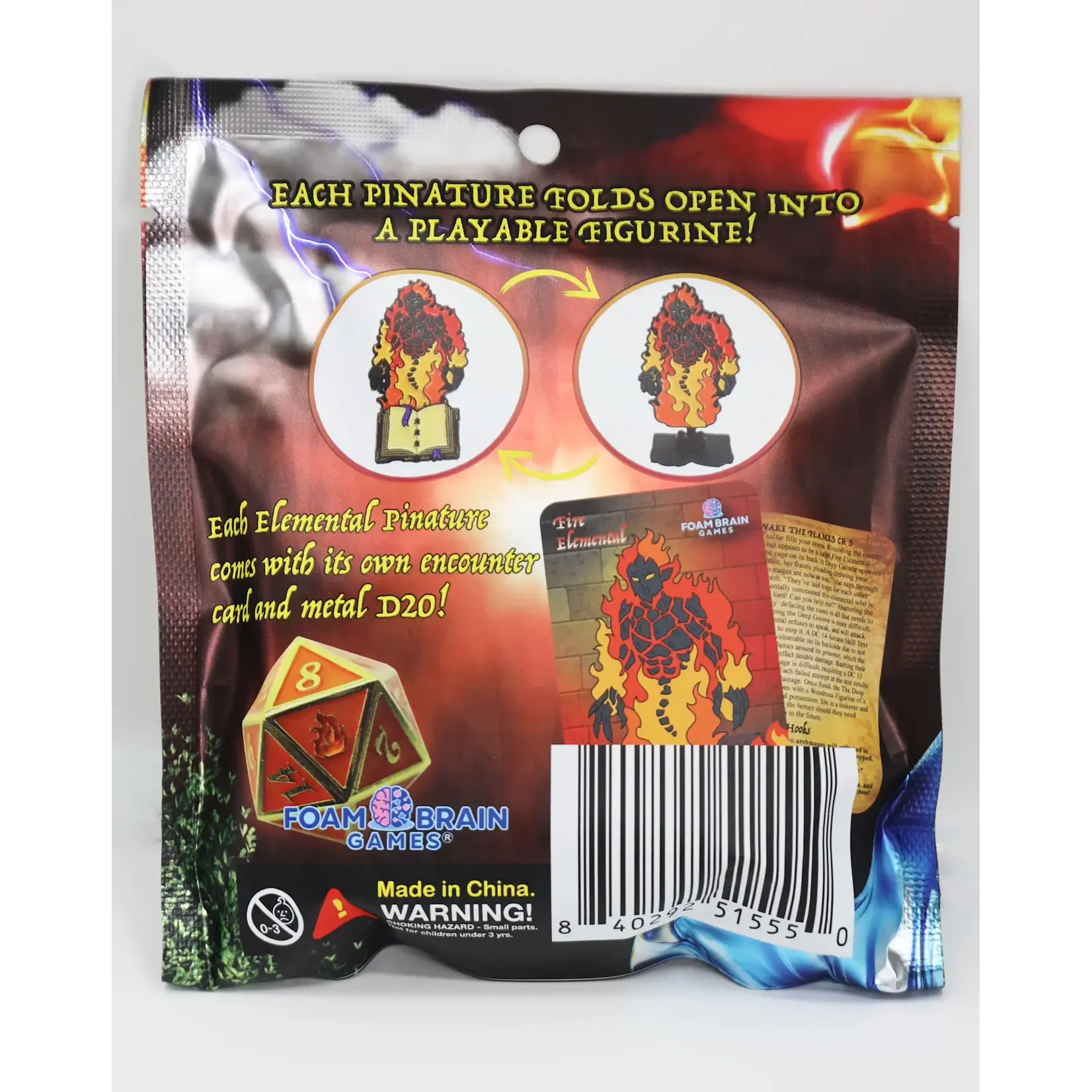 Foam Brain Games Lost Tome of Monsters 2 [Elementals Pack]