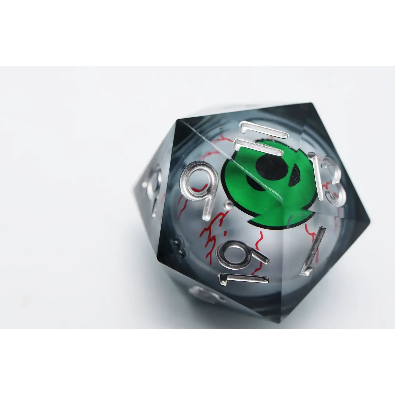 Foam Brain Games 35mm Moving Eye D20 [Inkshot Eye]