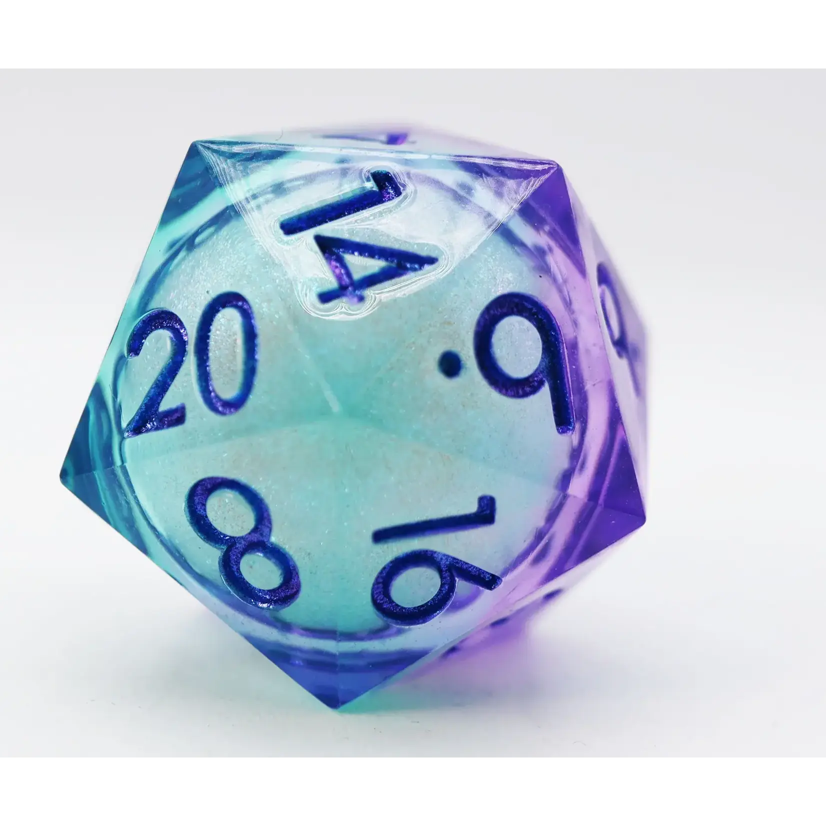 Foam Brain Games 33mm Liquid Core D20 [Fairy Dust]