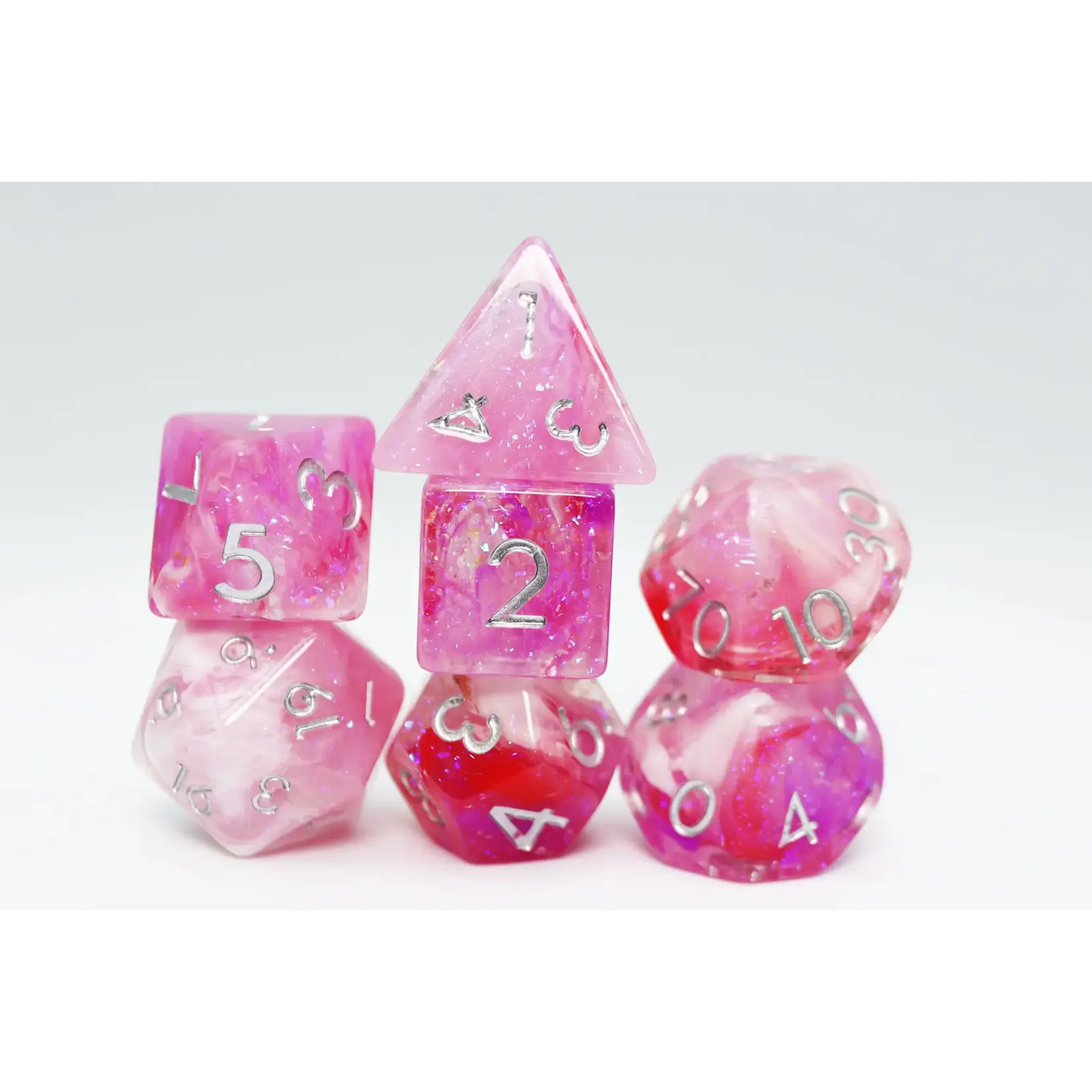 Foam Brain Games Flushed Frost RPG Dice Set