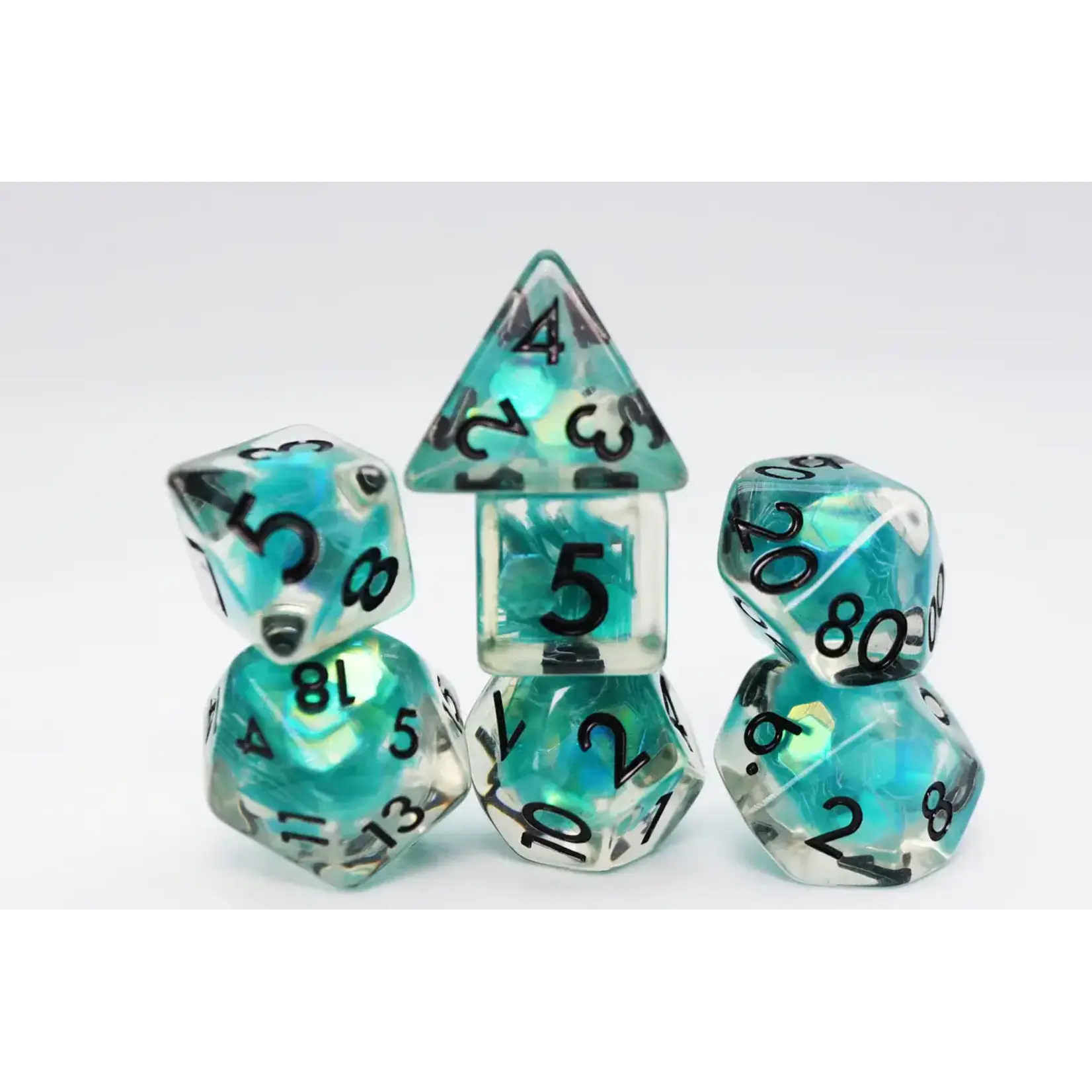 Foam Brain Games Siren Sparkle RPG Dice Set