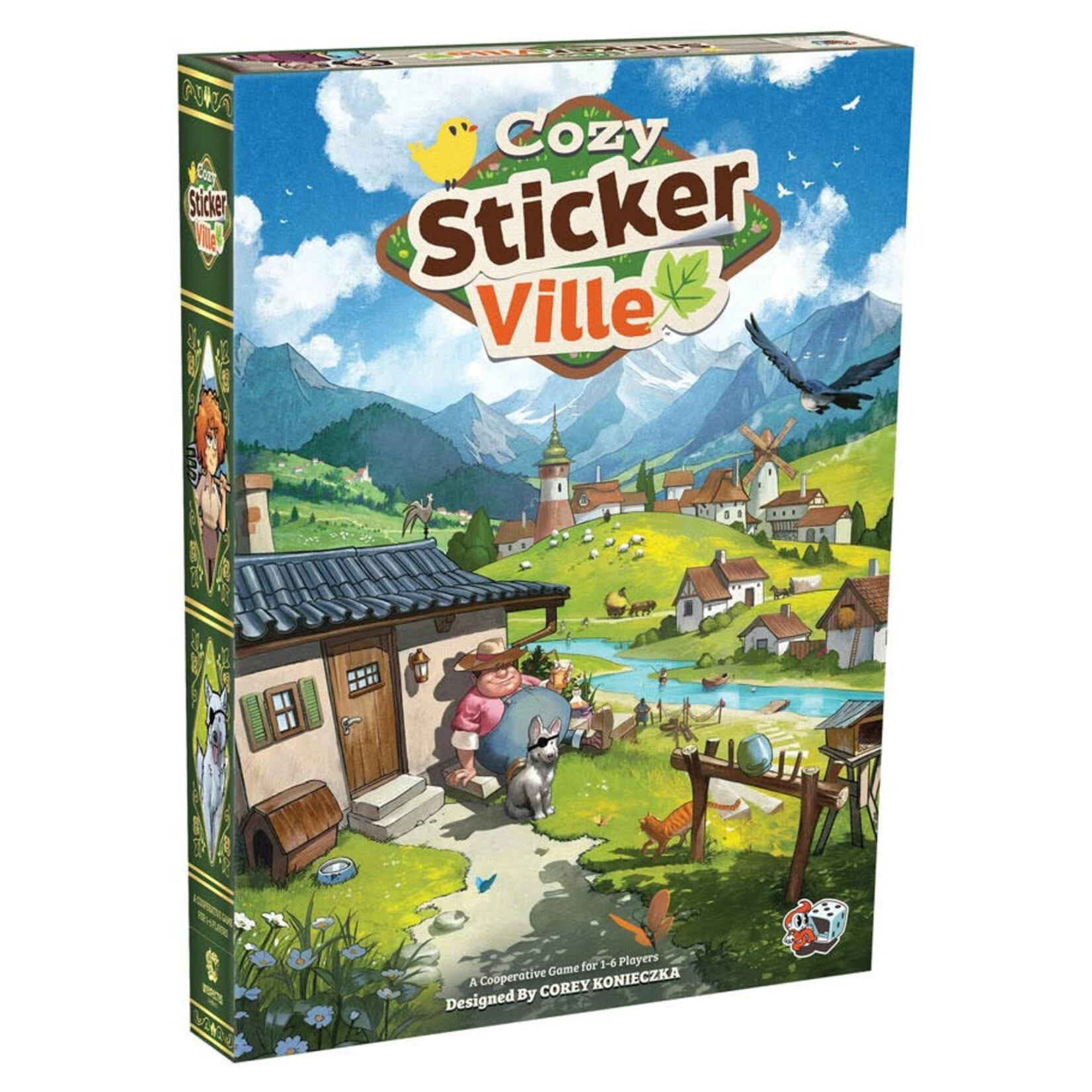 Unexpected Games Cozy Stickerville