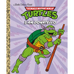 Little Golden Books LGB Teenage Mutant Ninja Turtles I Am Donatello