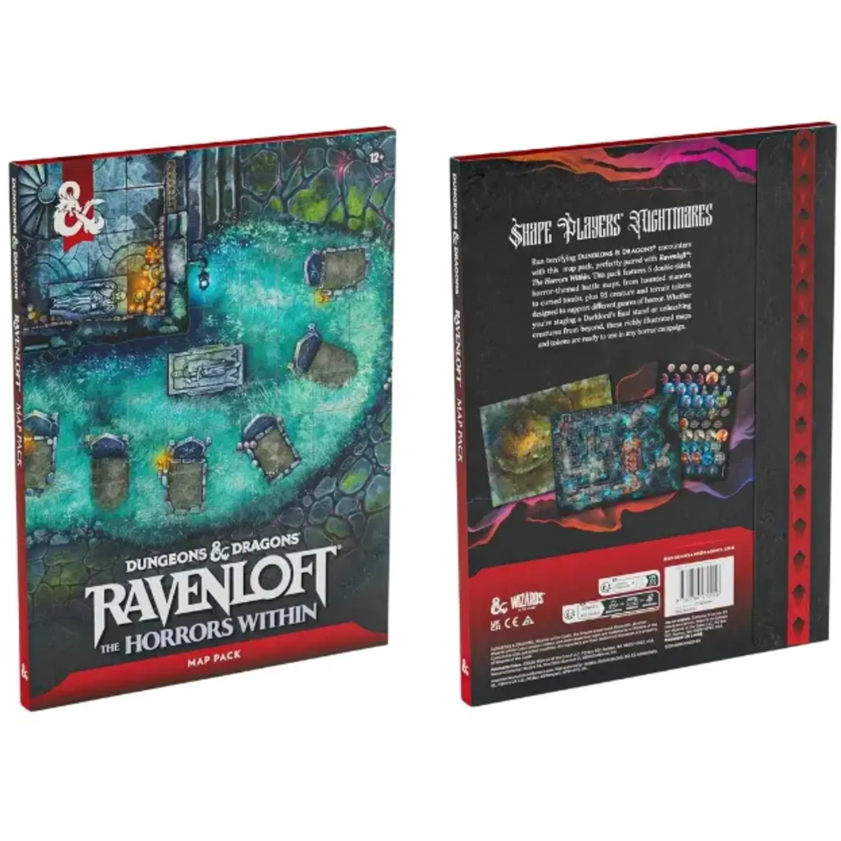 Wizards of the Coast D&D 5E Ravenloft- The Horros Within [Map Pack]