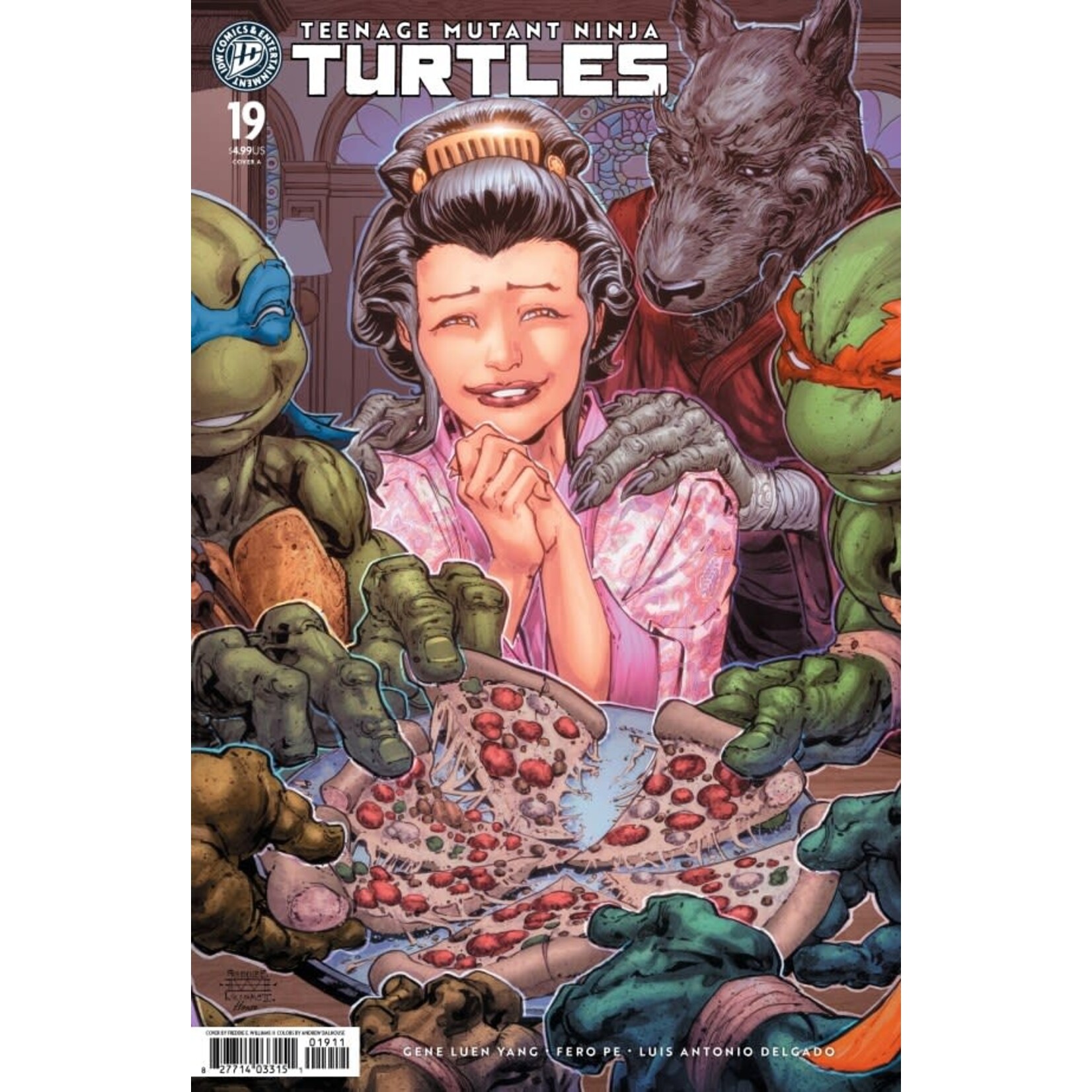 IDW PUBLISHING Teenage Mutant Ninja Turtles (2024) #19A