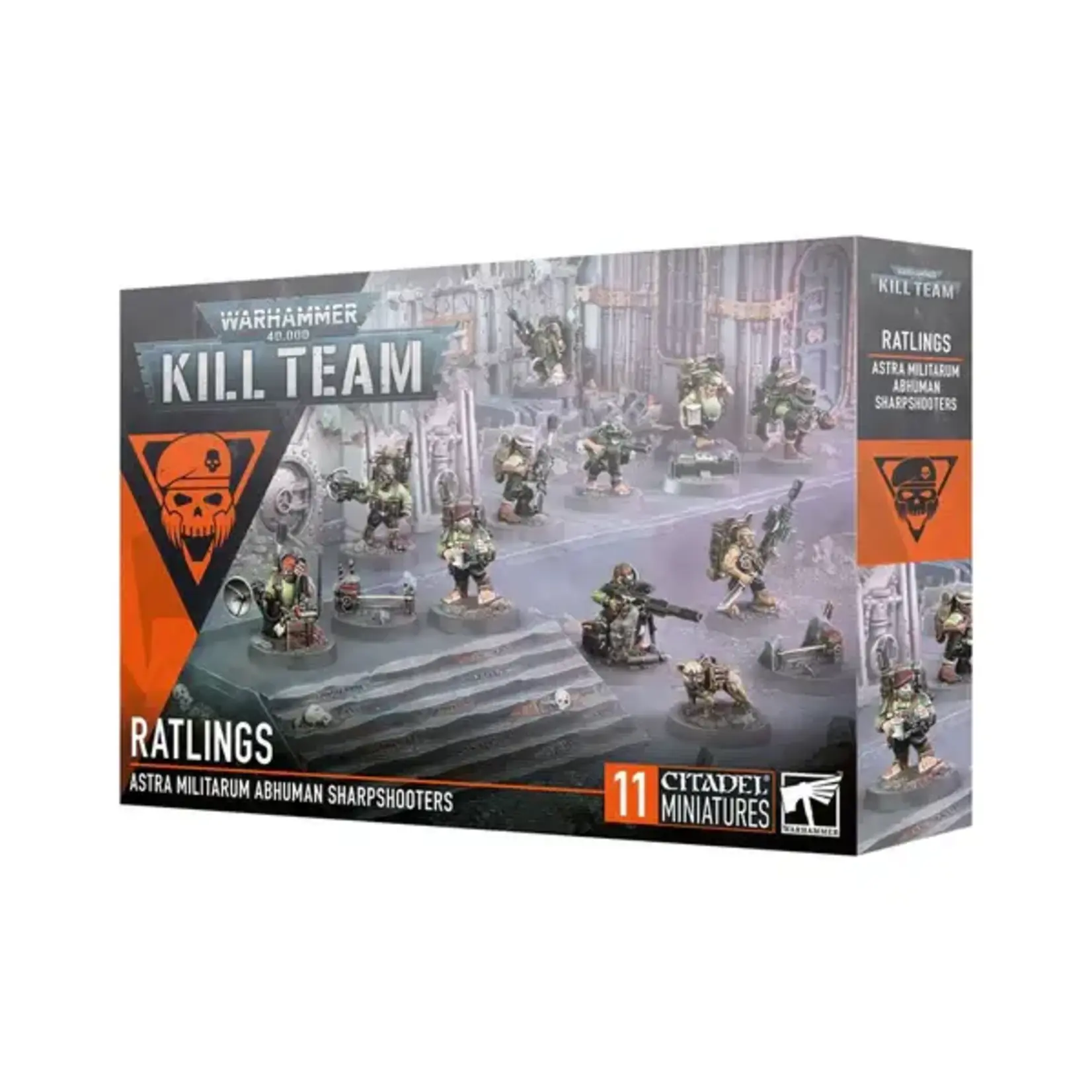 Games Workshop Warhammer 40k: Kill Team Ratlings Astra Militarum Abhuman Sharpshooters