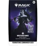 Wizards of the Coast MTG Foundations Commander Deck [Wretched Ranks]