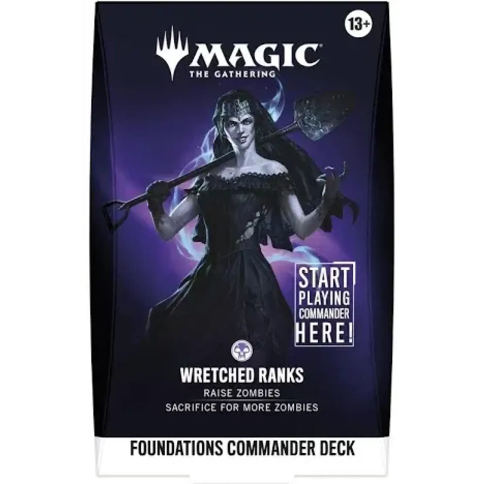 Wizards of the Coast MTG Foundations Commander Deck [Wretched Ranks]