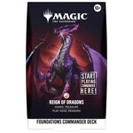 Wizards of the Coast MTG Foundations Commander Deck [Reign of Dragons]