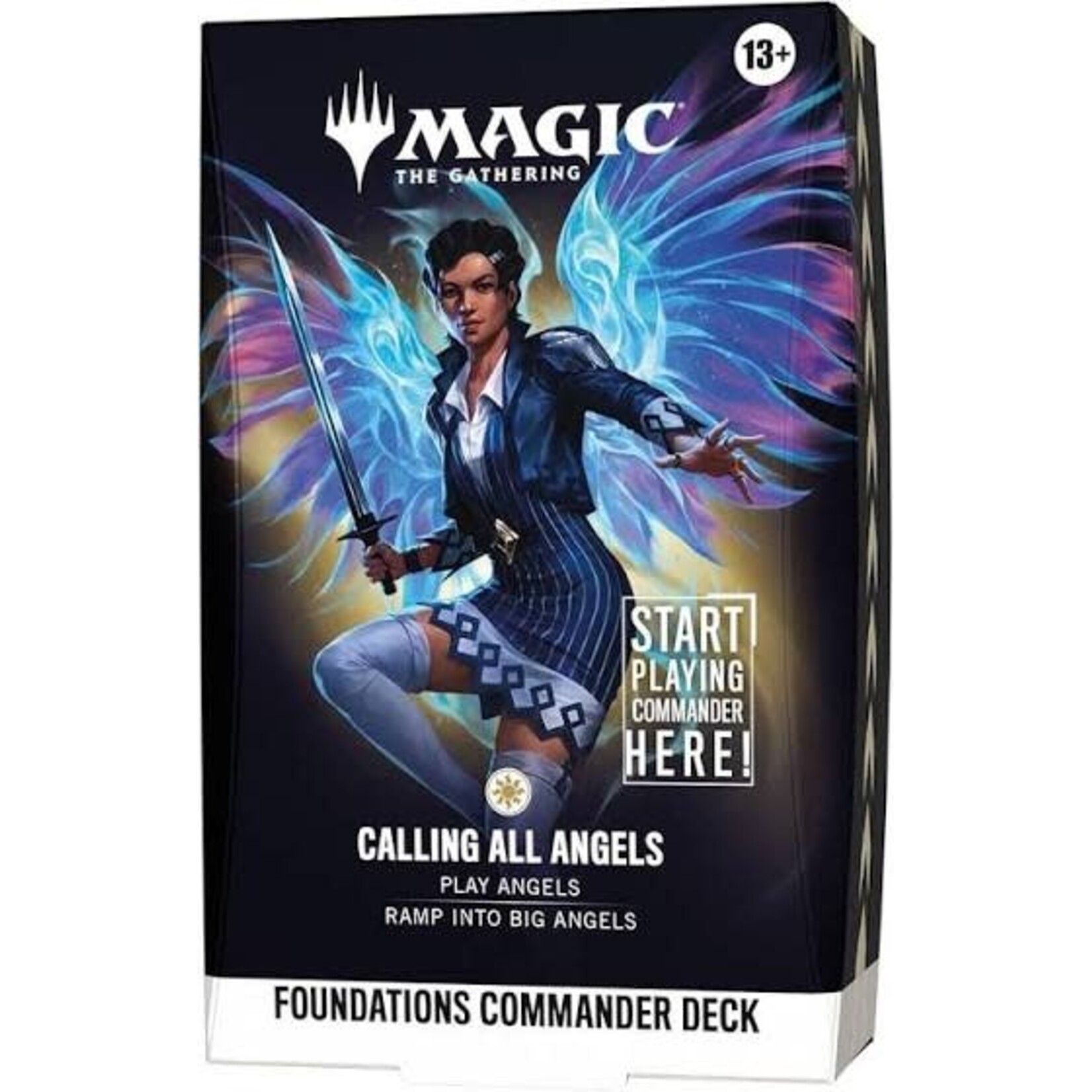 Wizards of the Coast MTG Foundations Commander Deck [Calling All Angels]