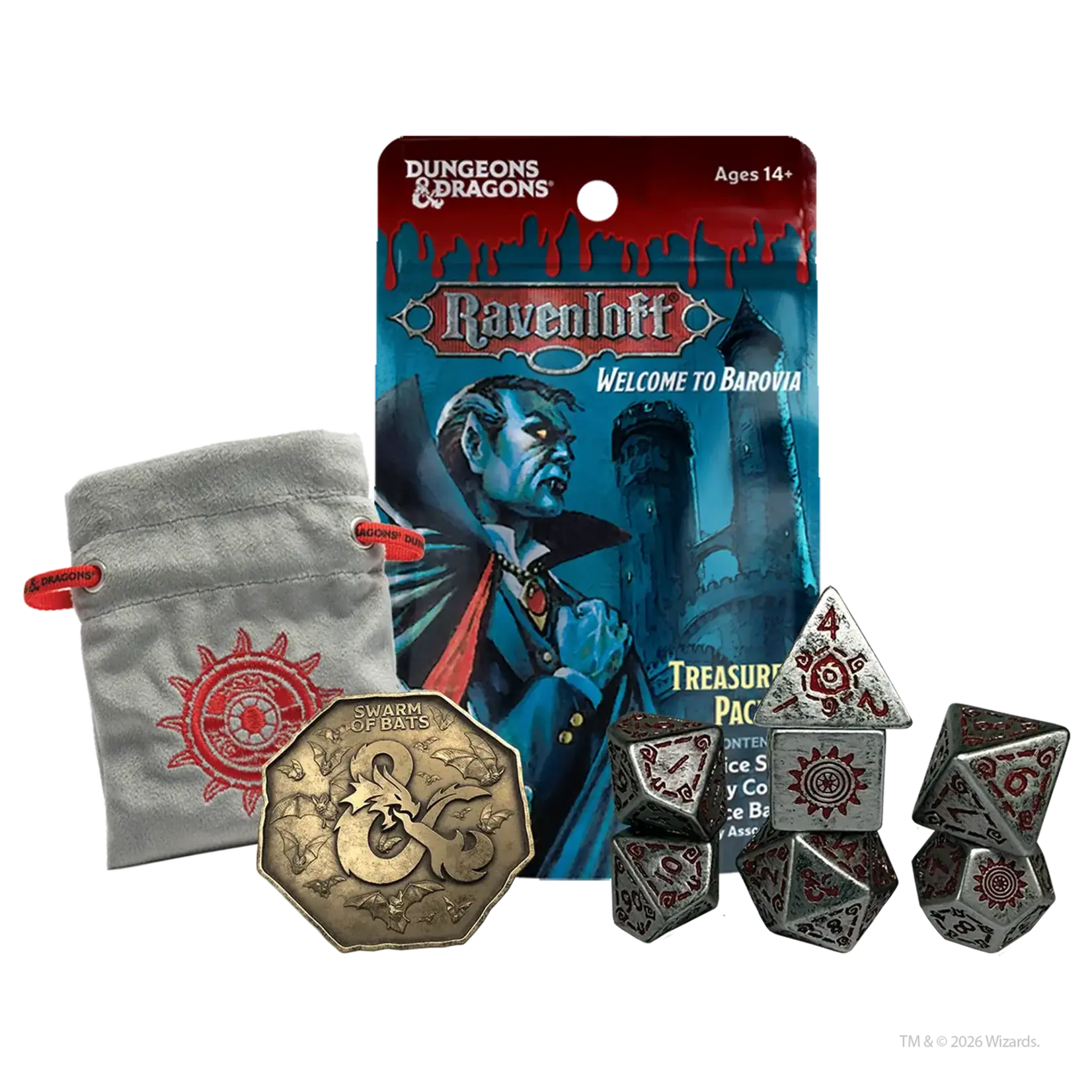 sirius Dice D&D Ravenloft Treasure Pack