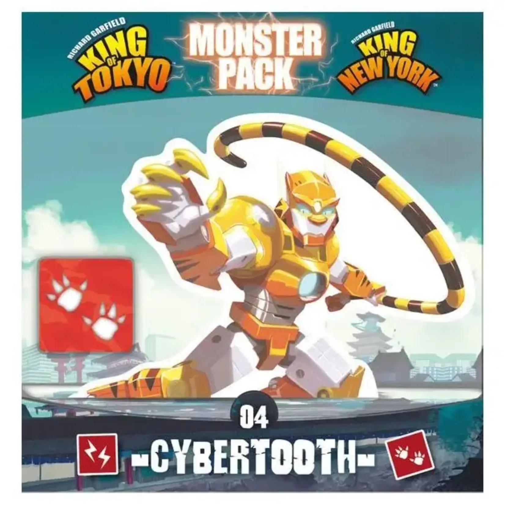 Iello King of Tokyo Monster Pack 4: Cybertooth