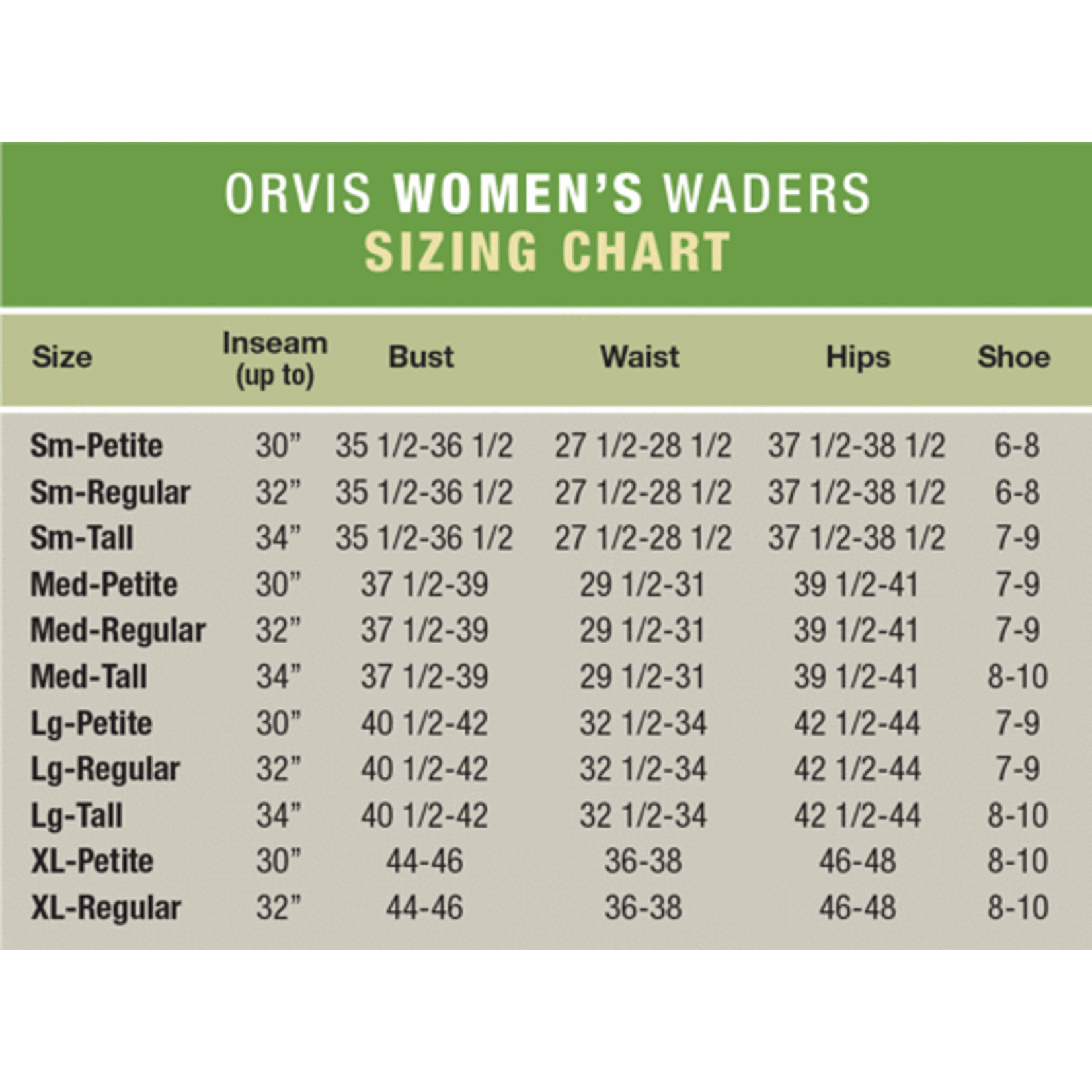 Orvis Women's Clearwater Waders