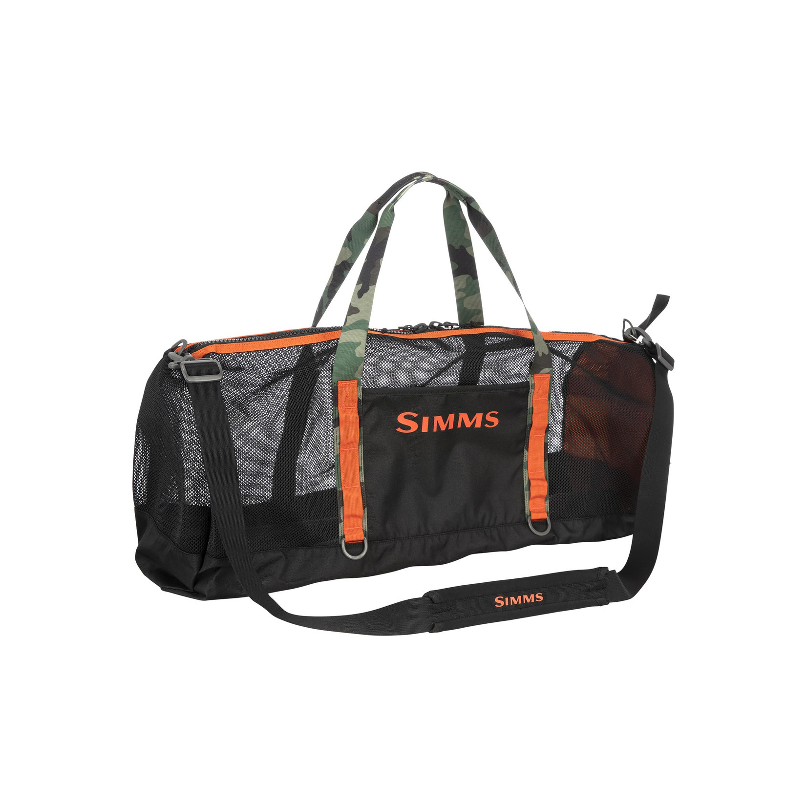 Simms CHALLENGER MESH DUFFEL - 60L BLACK