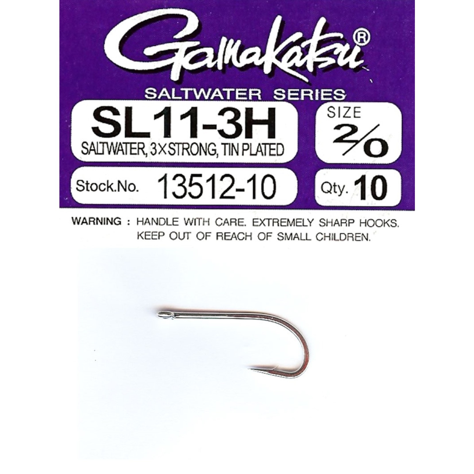 Gamakatsu SL11-3H Saltwater Hook - Concord Outfitters