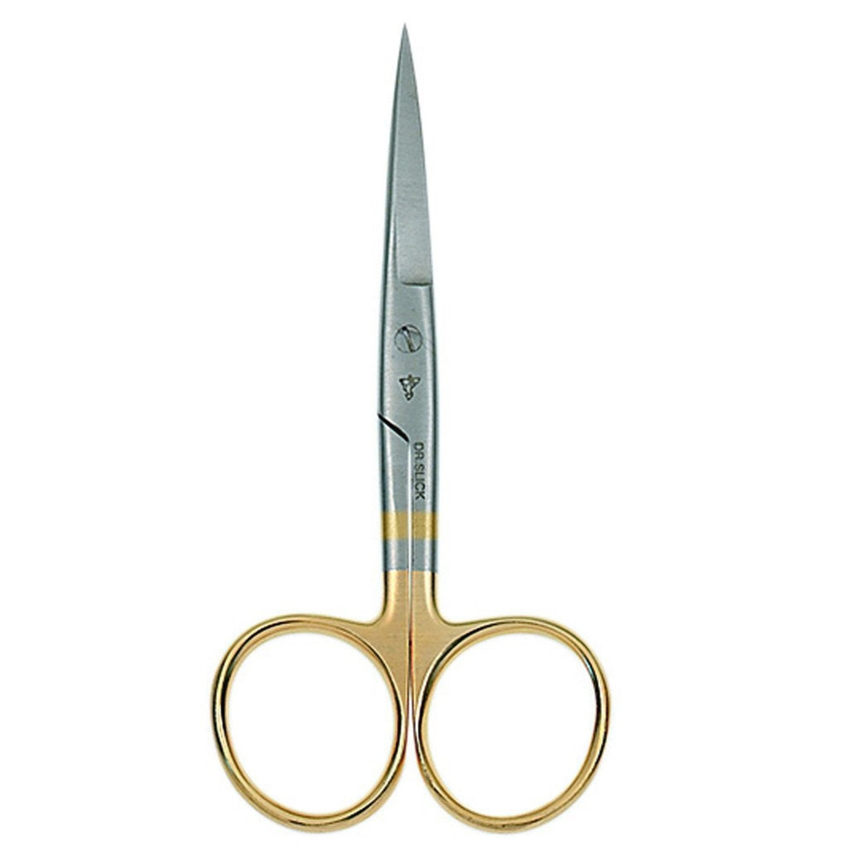 Dr. Slick Hair Scissor  41/2  Gold Loops  Straight