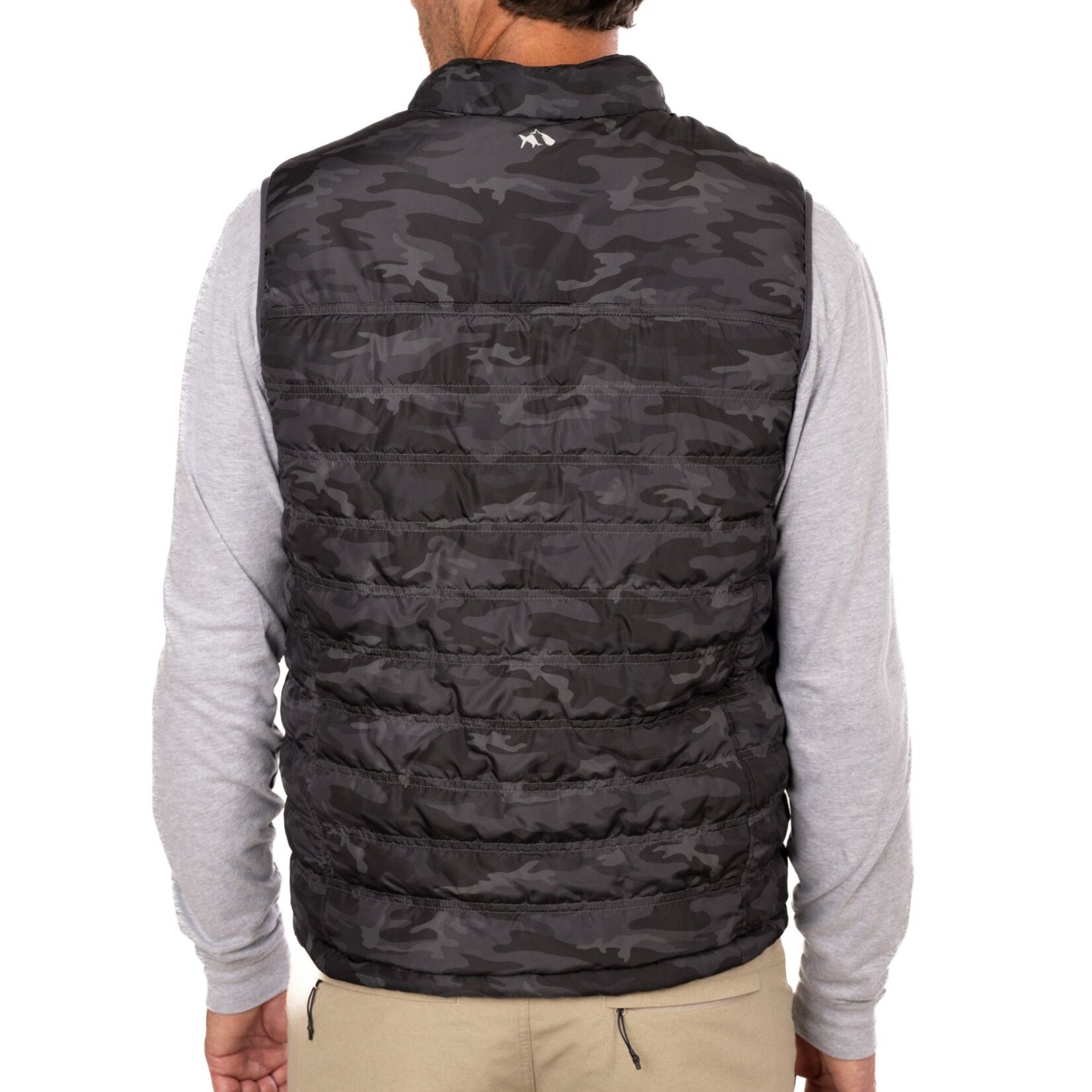 Fishhippie Men's Reversible Brooker Quilted Vest