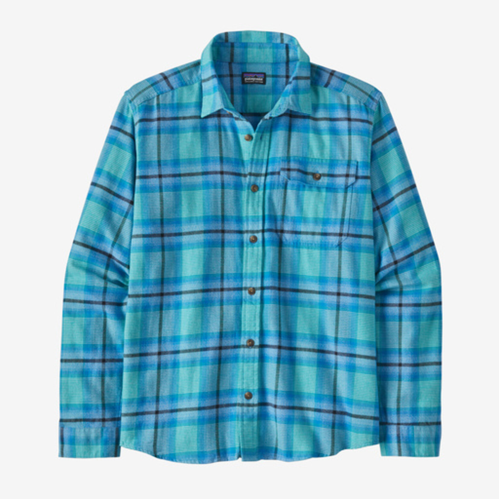 Patagonia Men's Long Sleeve Lightweight Fjord Flannel Shirt