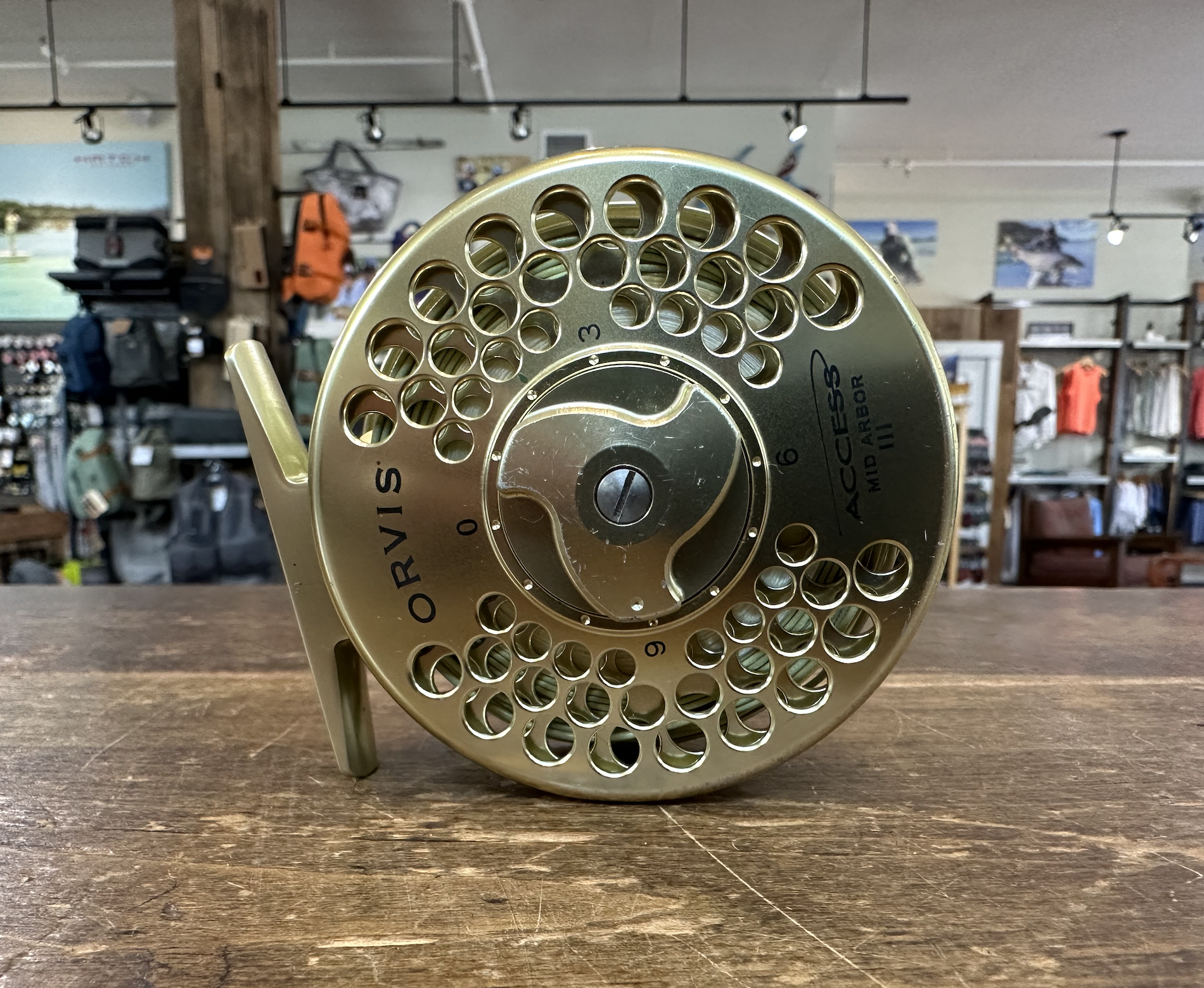 ORVIS ACCESS MID ARBOR Ⅲ リール ORVIS】Access Mid Arbor III Black - DOLLYVARDEN FLY FISHING SHOP