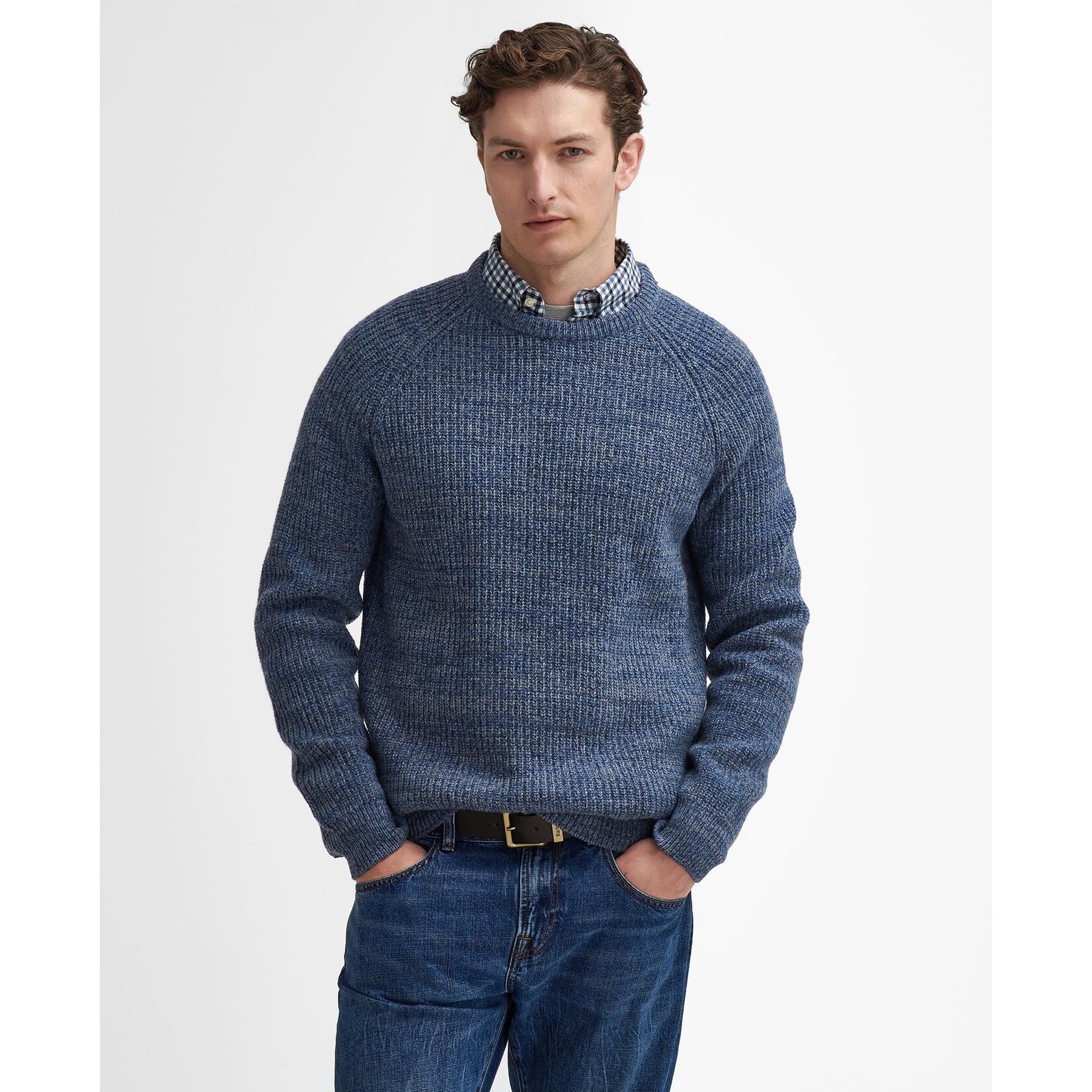 Barbour Men's Horseford Crew Neck Jumper