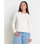 Toad & Co W's Foothill Pointelle Long Sleeve Crew