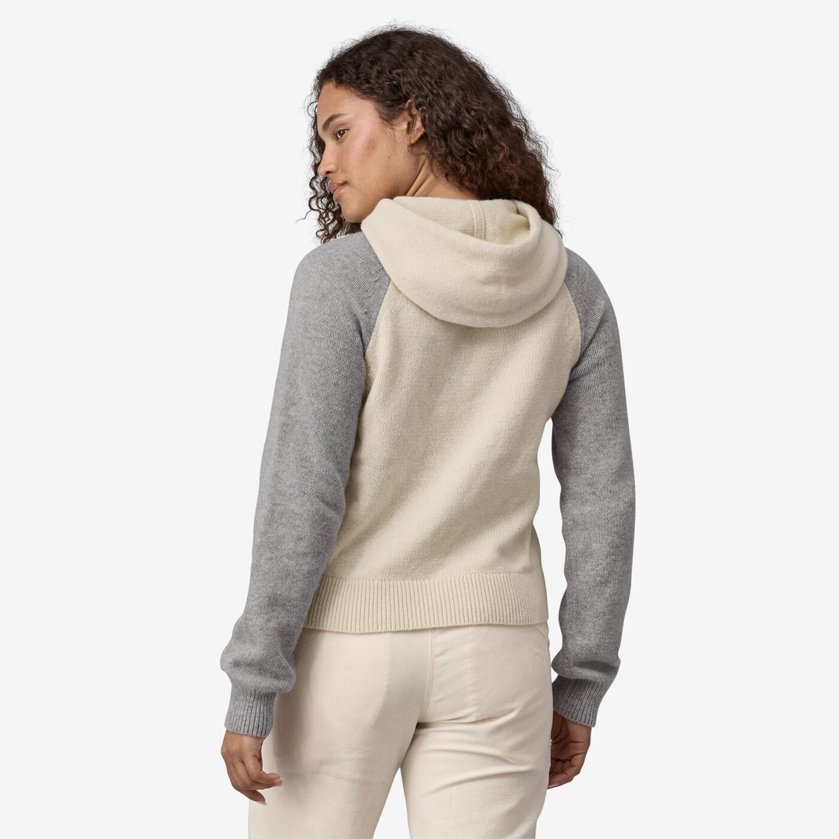 Patagonia Women's Recycled Wool-Blend Hooded P/O Sweater