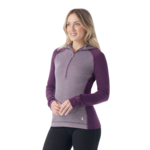 Smartwool Women's Classic Thermal Merino Base Layer 1/2 Zip Hoodie