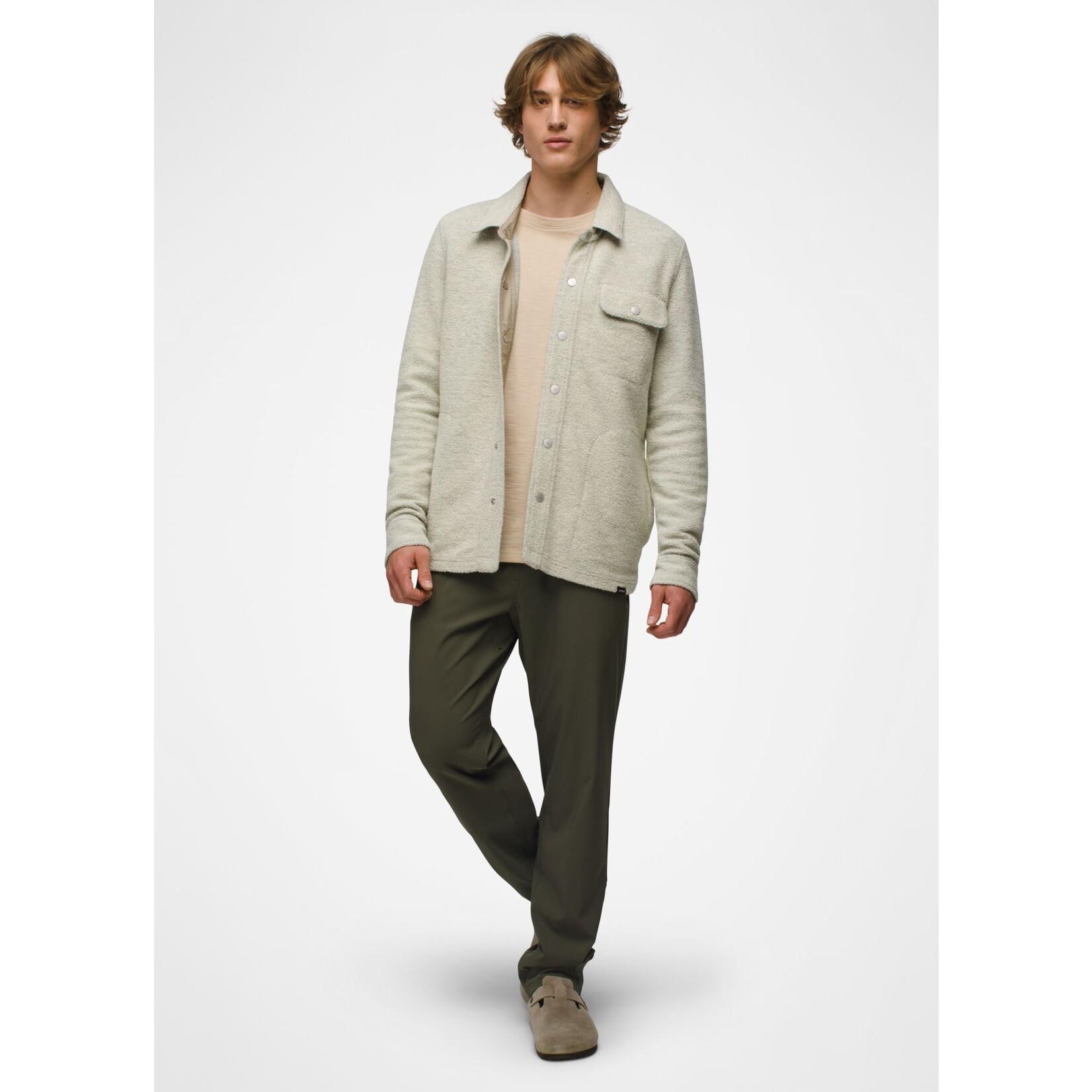 Prana Men s Wooly Bird Fleece Overshirt