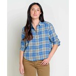 Toad & Co Women's Re-Form Flannel Boxy Long Sleeve Shirt