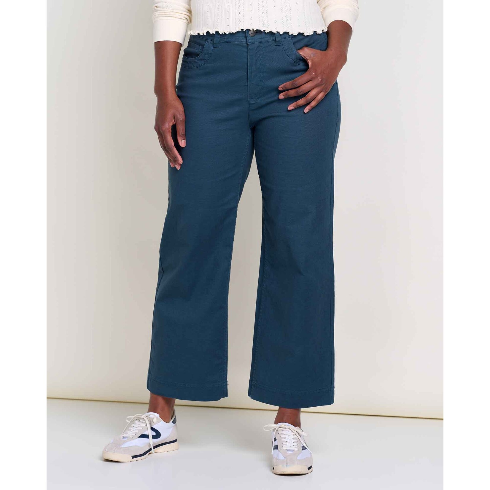 Toad & Co Women's Earthworks Wide Leg Pant