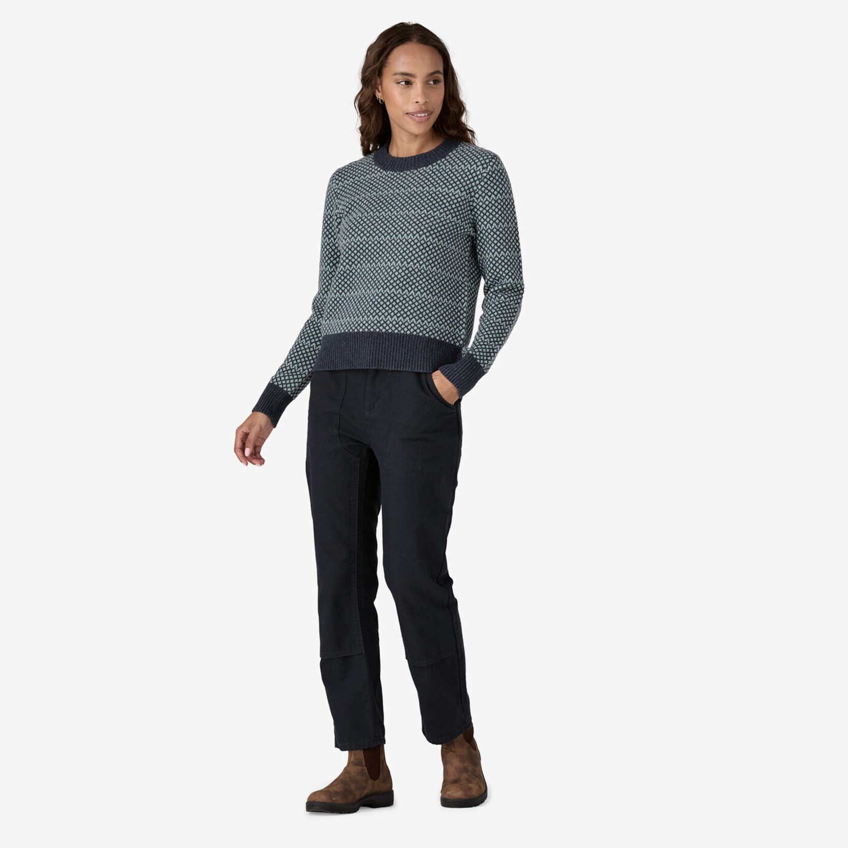 Patagonia Women's Recycled Wool-Blend Crewneck Sweater